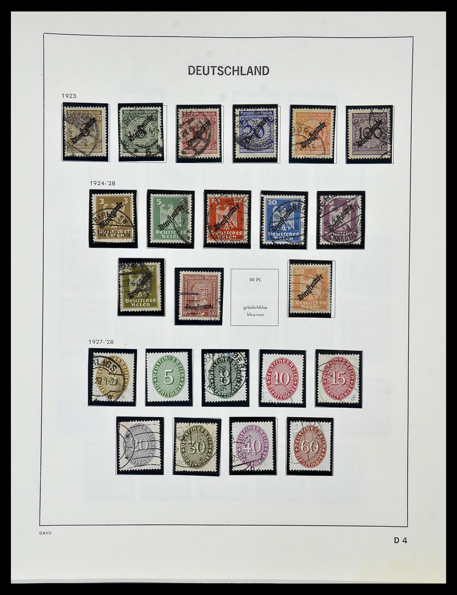 34457 066 - Stamp Collection 34457 Germany 1872-1980.