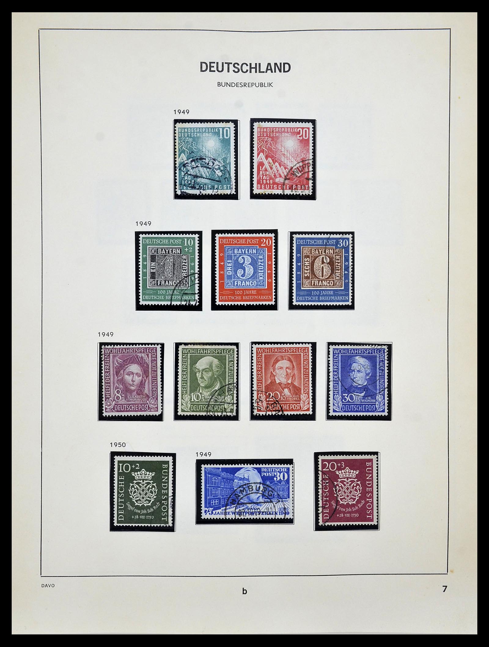 34457 070 - Stamp Collection 34457 Germany 1872-1980.