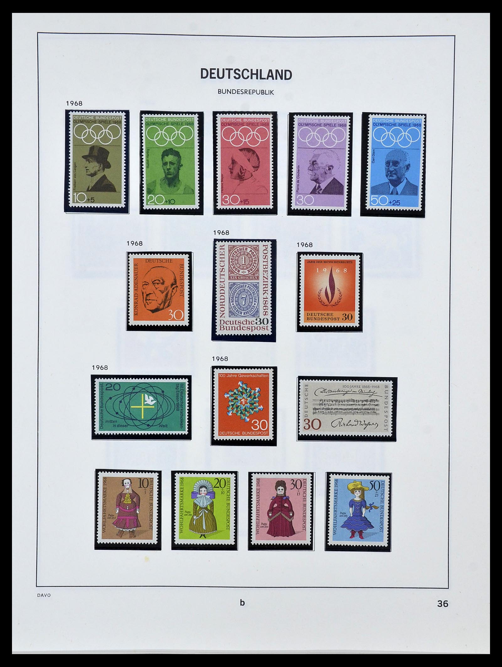 34457 099 - Stamp Collection 34457 Germany 1872-1980.