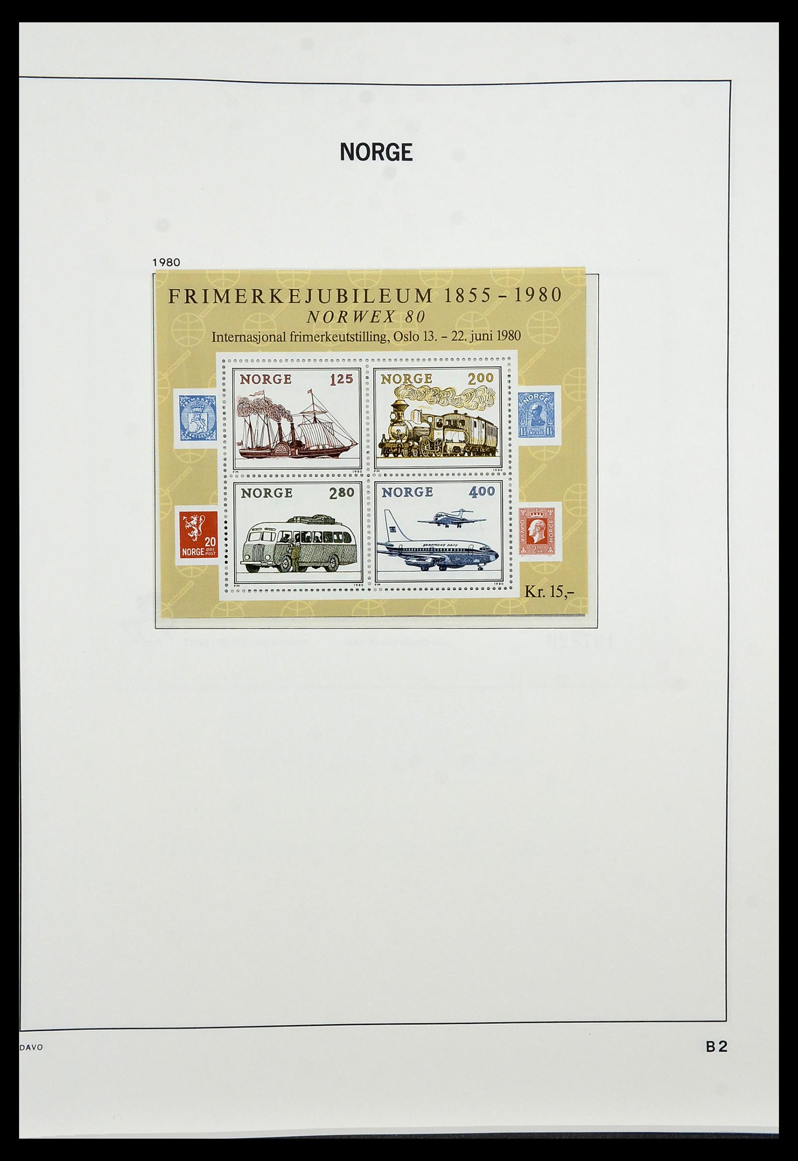 34458 118 - Postzegelverzameling 34458 Noorwegen 1855-1999.