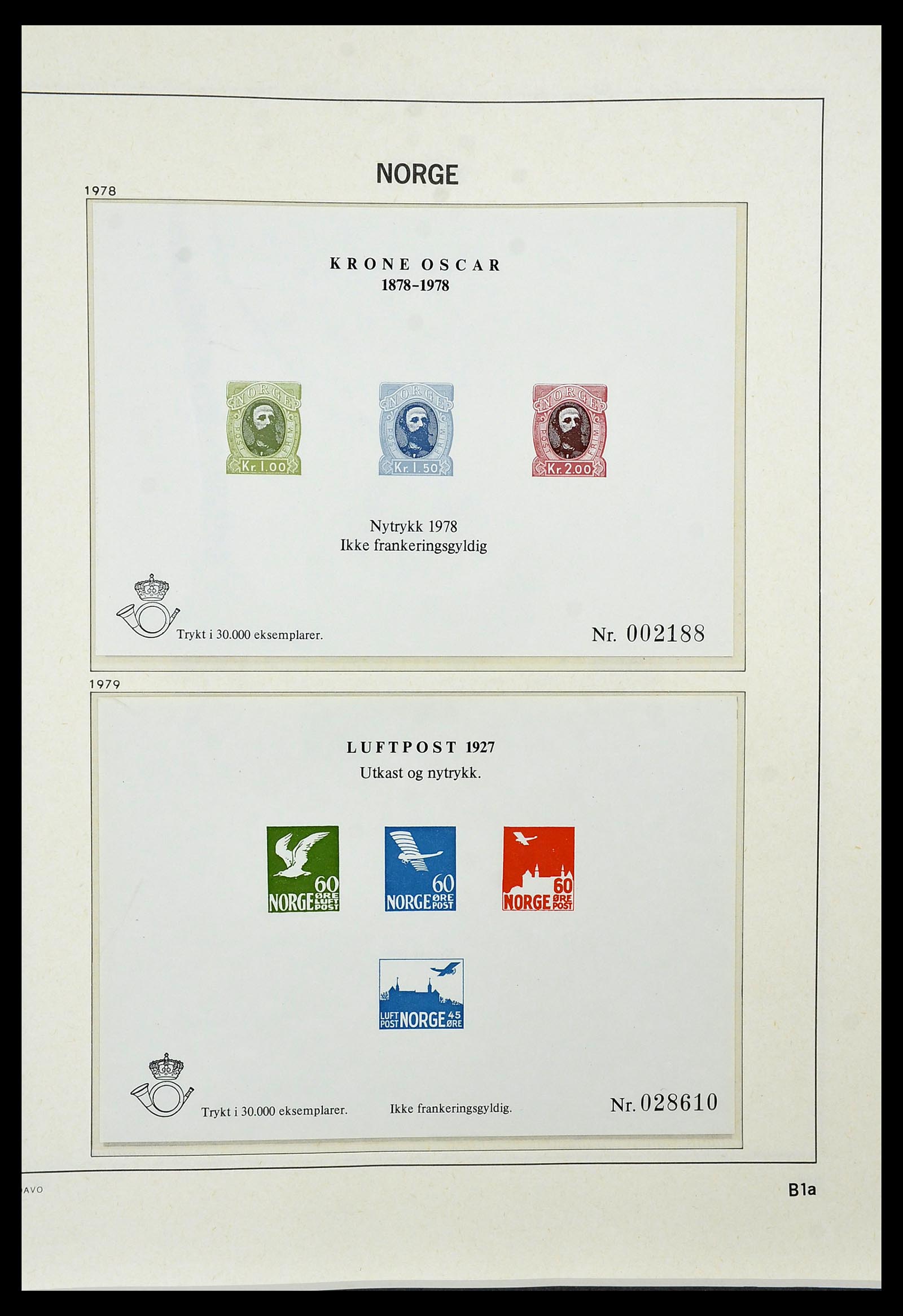 34458 119 - Postzegelverzameling 34458 Noorwegen 1855-1999.
