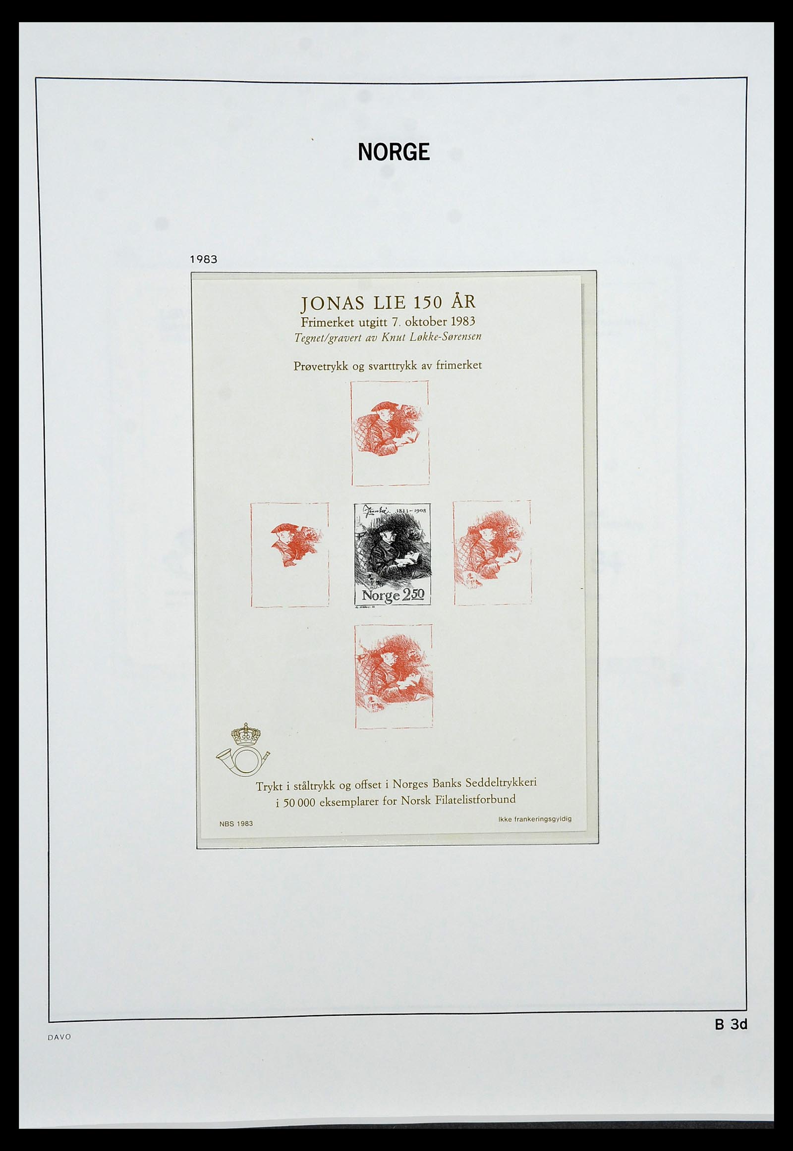 34458 125 - Postzegelverzameling 34458 Noorwegen 1855-1999.