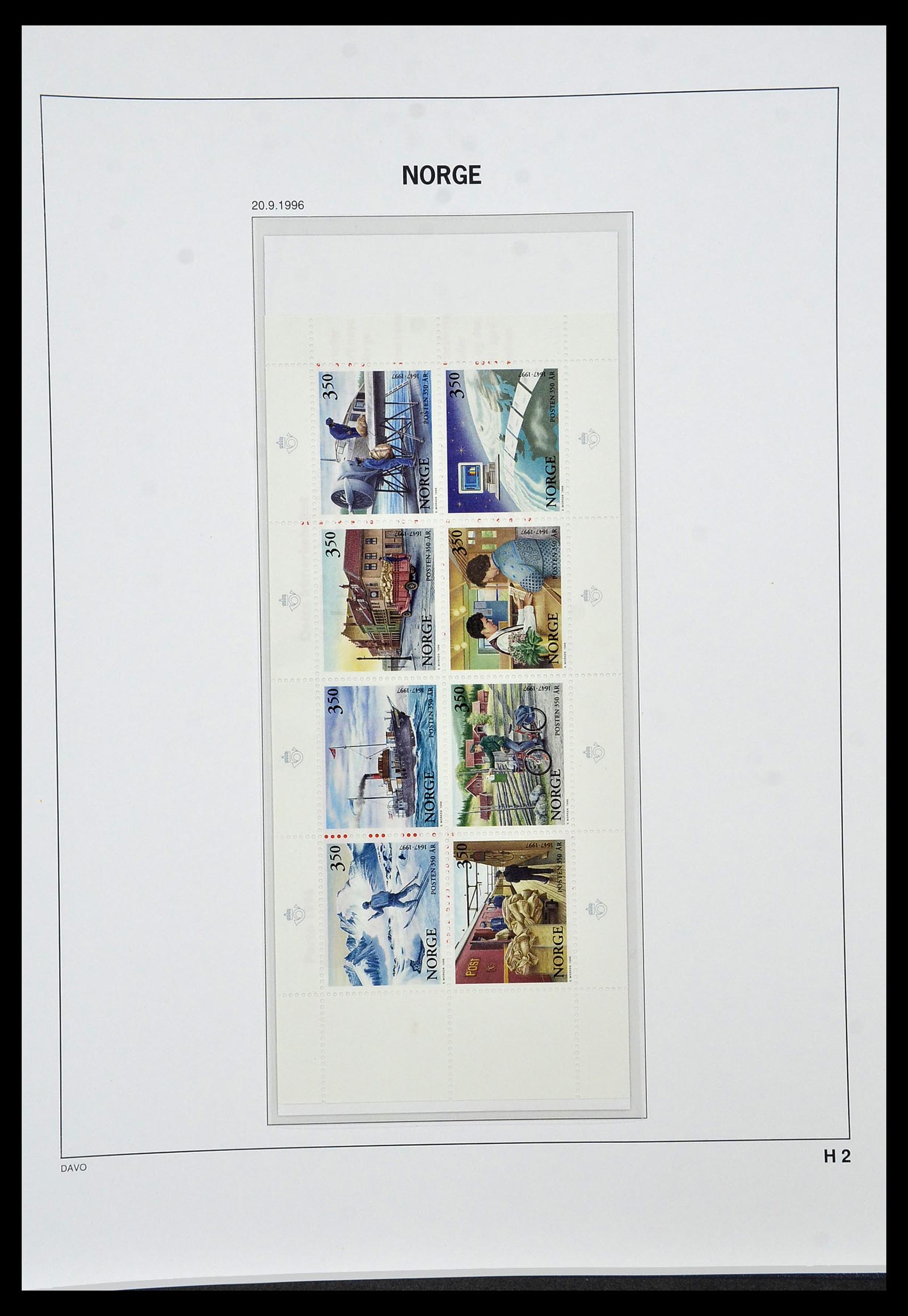 34458 148 - Postzegelverzameling 34458 Noorwegen 1855-1999.