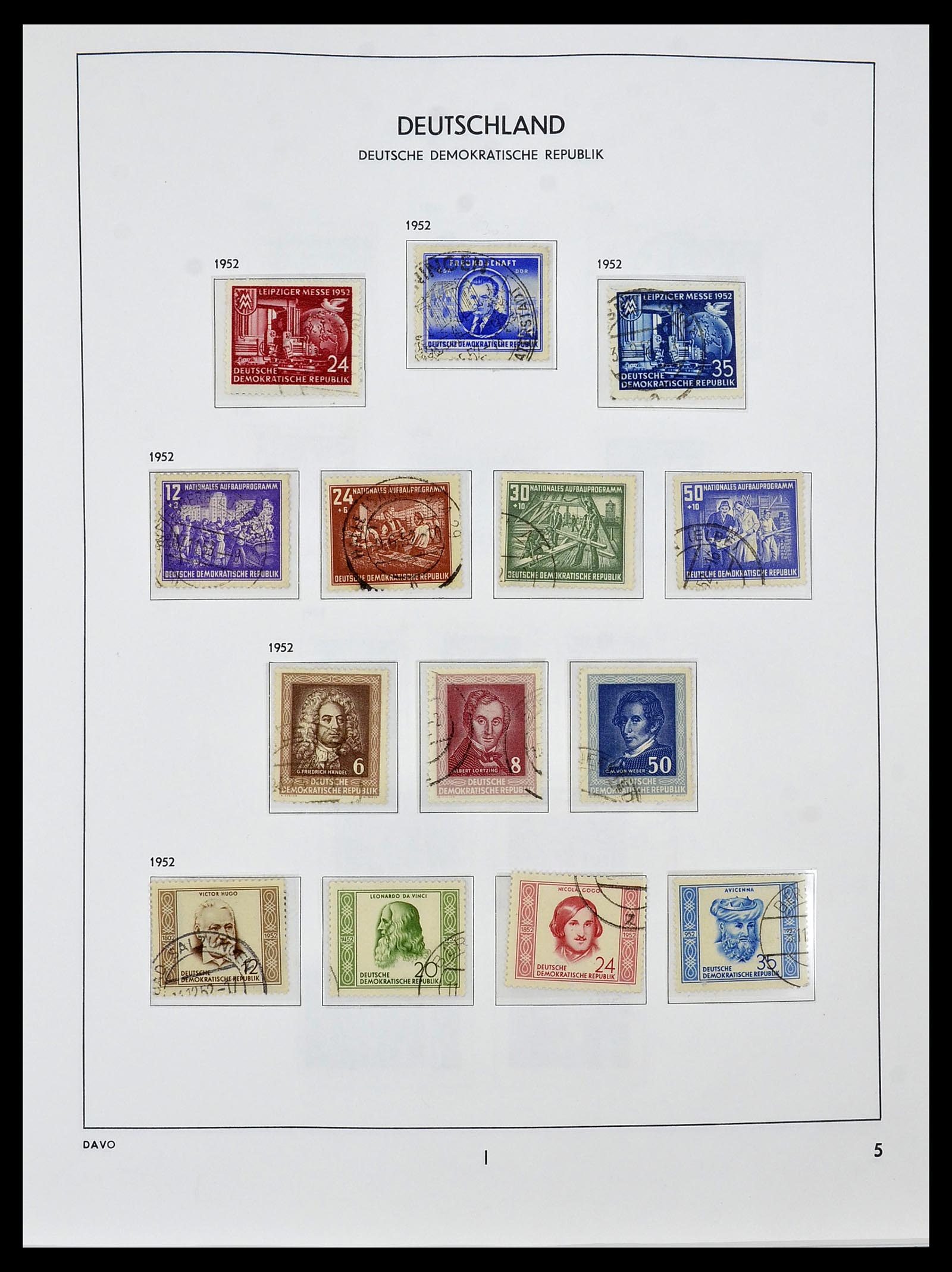 34459 006 - Stamp Collection 34459 GDR 1948-1990.
