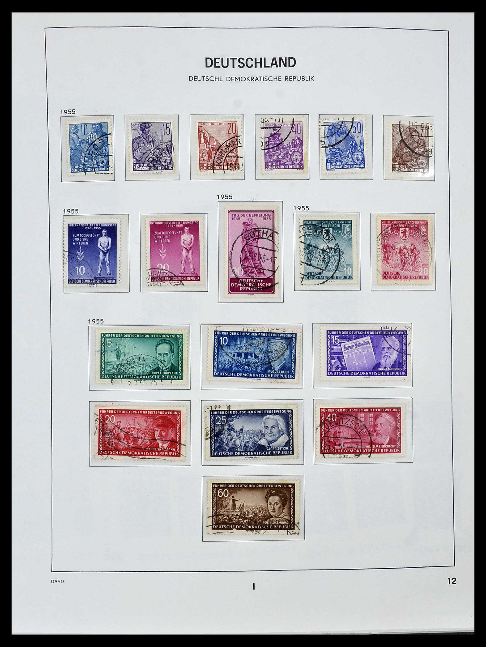 34459 013 - Stamp Collection 34459 GDR 1948-1990.