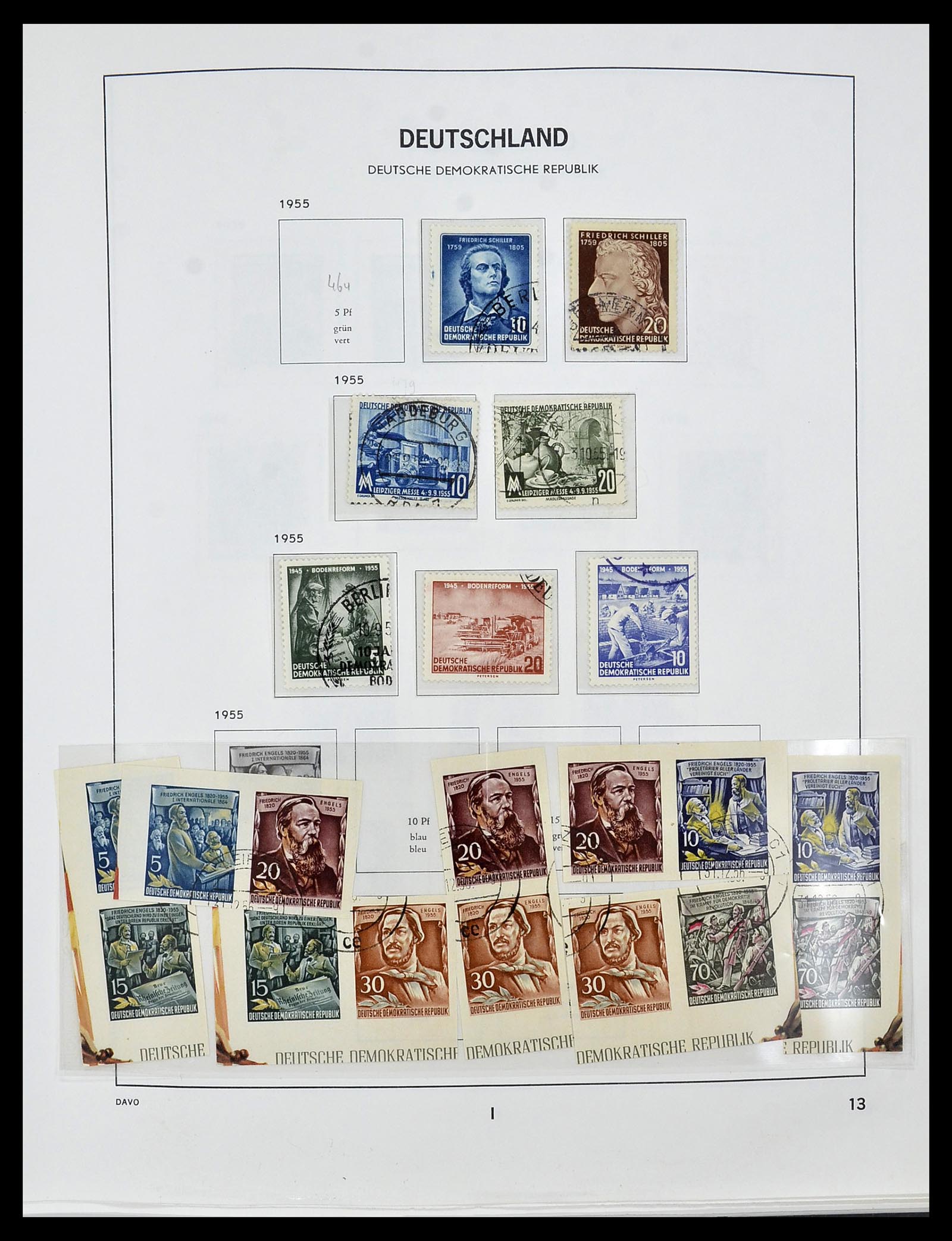 34459 014 - Stamp Collection 34459 GDR 1948-1990.
