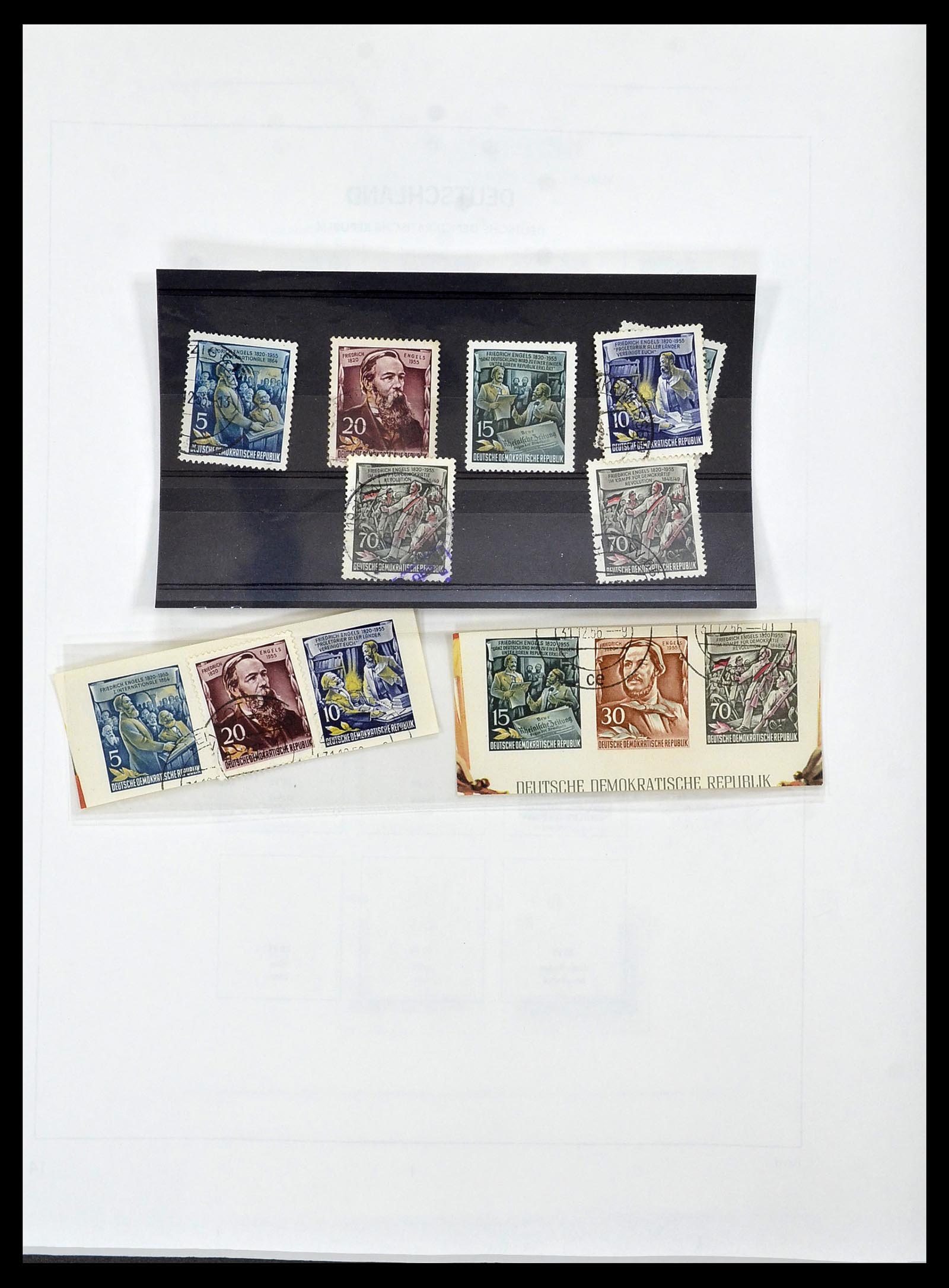 34459 015 - Stamp Collection 34459 GDR 1948-1990.