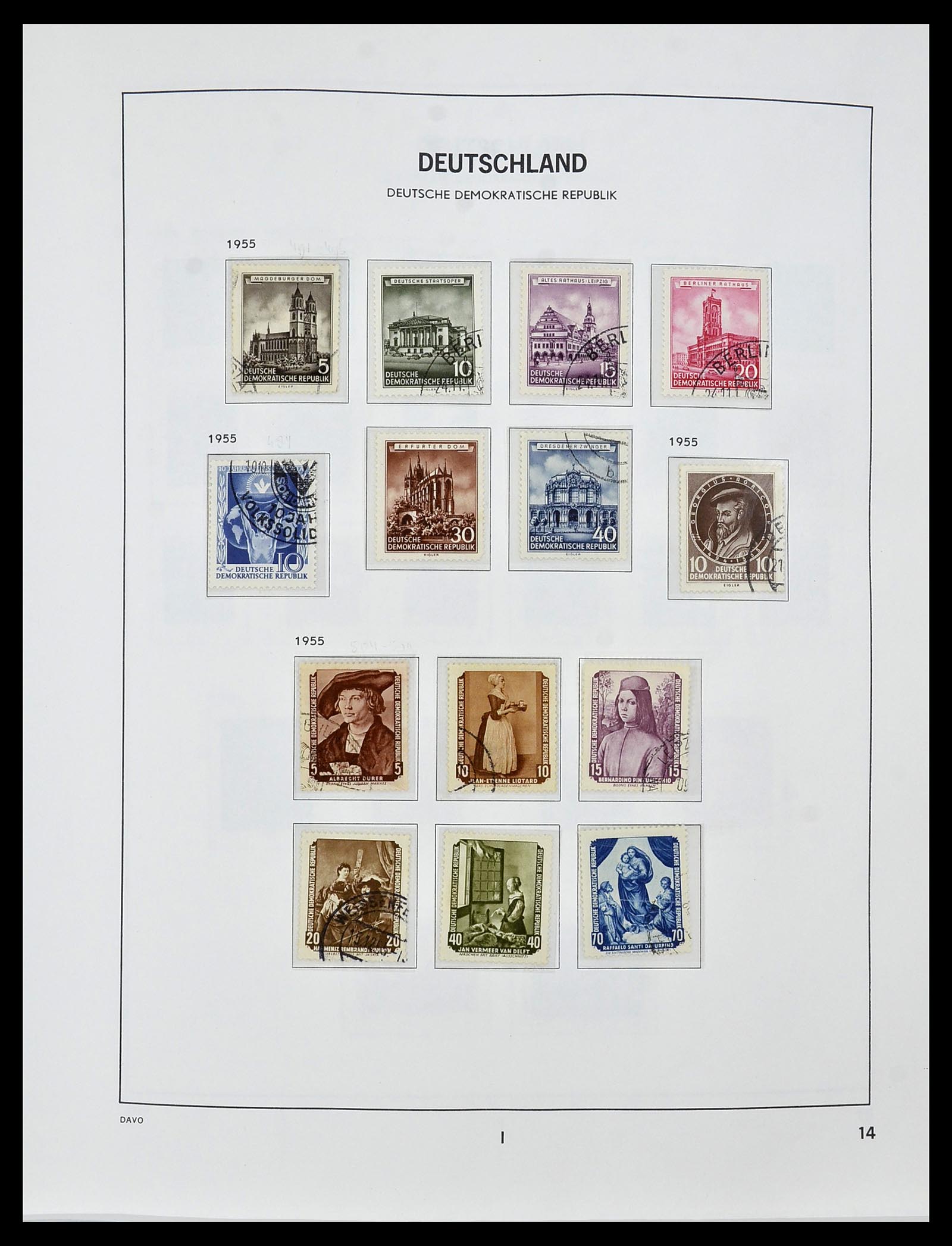 34459 016 - Postzegelverzameling 34459 DDR 1948-1990.