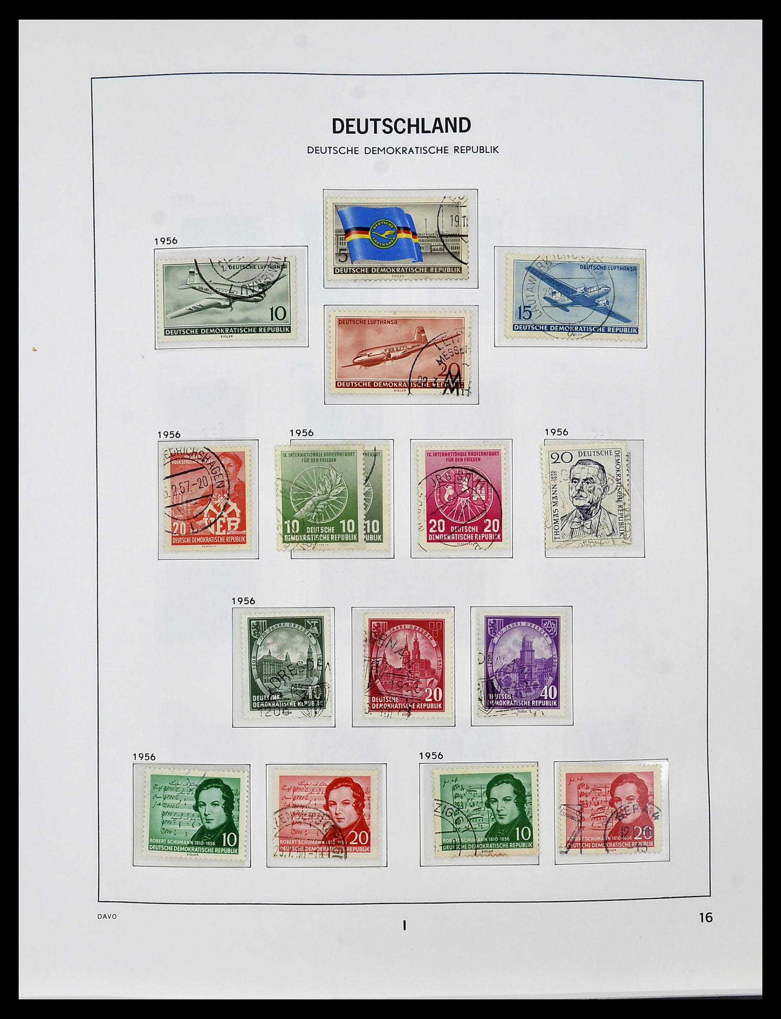 34459 018 - Stamp Collection 34459 GDR 1948-1990.
