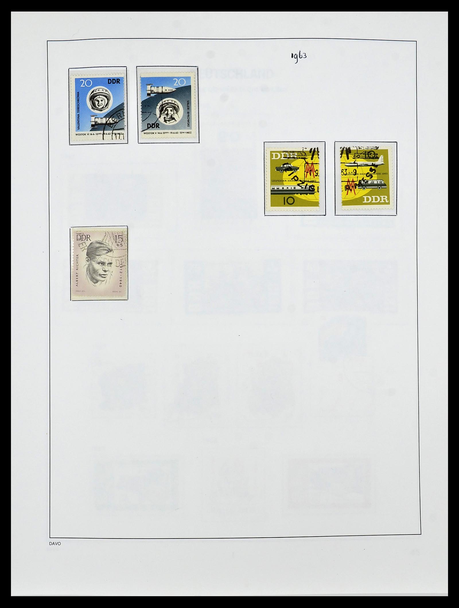 34459 050 - Stamp Collection 34459 GDR 1948-1990.
