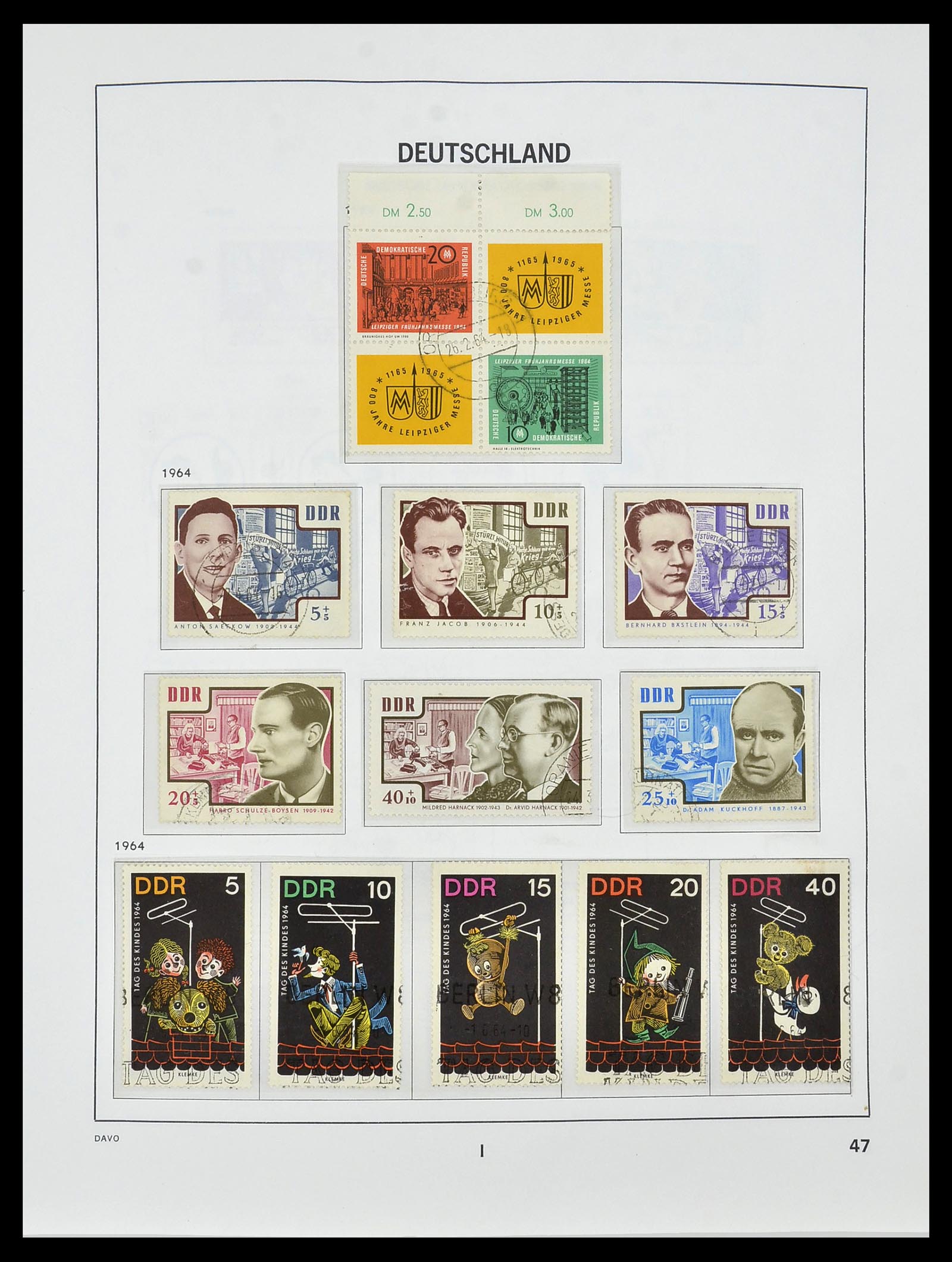 34459 053 - Stamp Collection 34459 GDR 1948-1990.