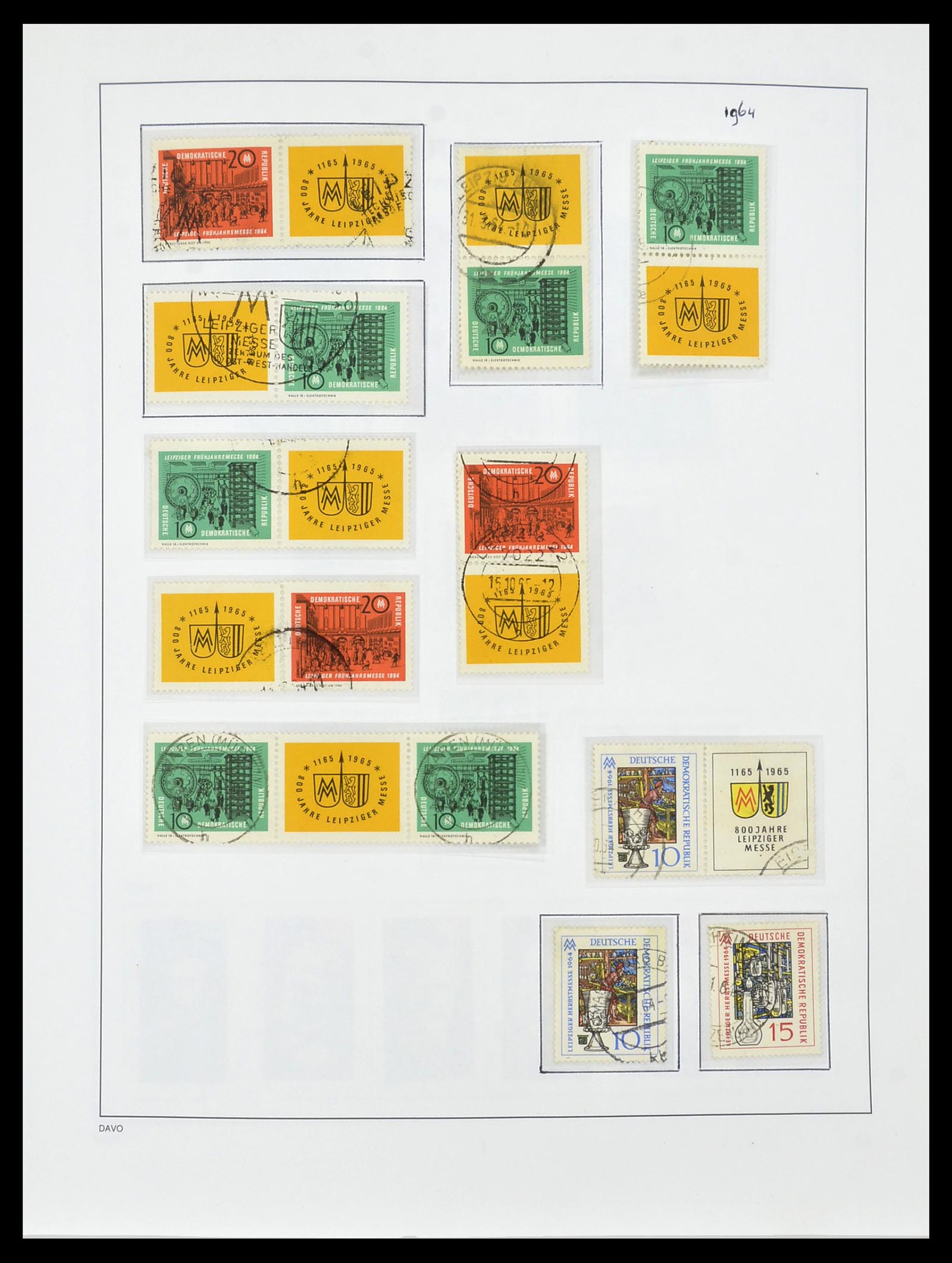 34459 057 - Postzegelverzameling 34459 DDR 1948-1990.