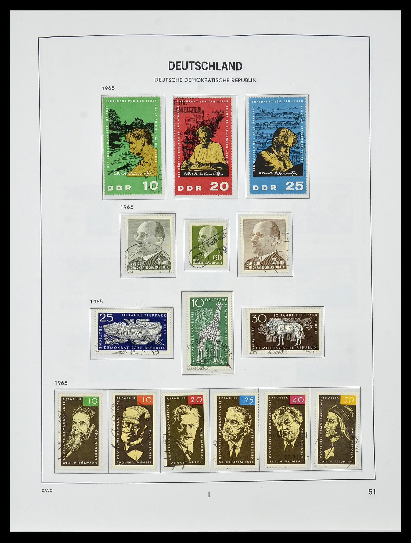 34459 058 - Stamp Collection 34459 GDR 1948-1990.