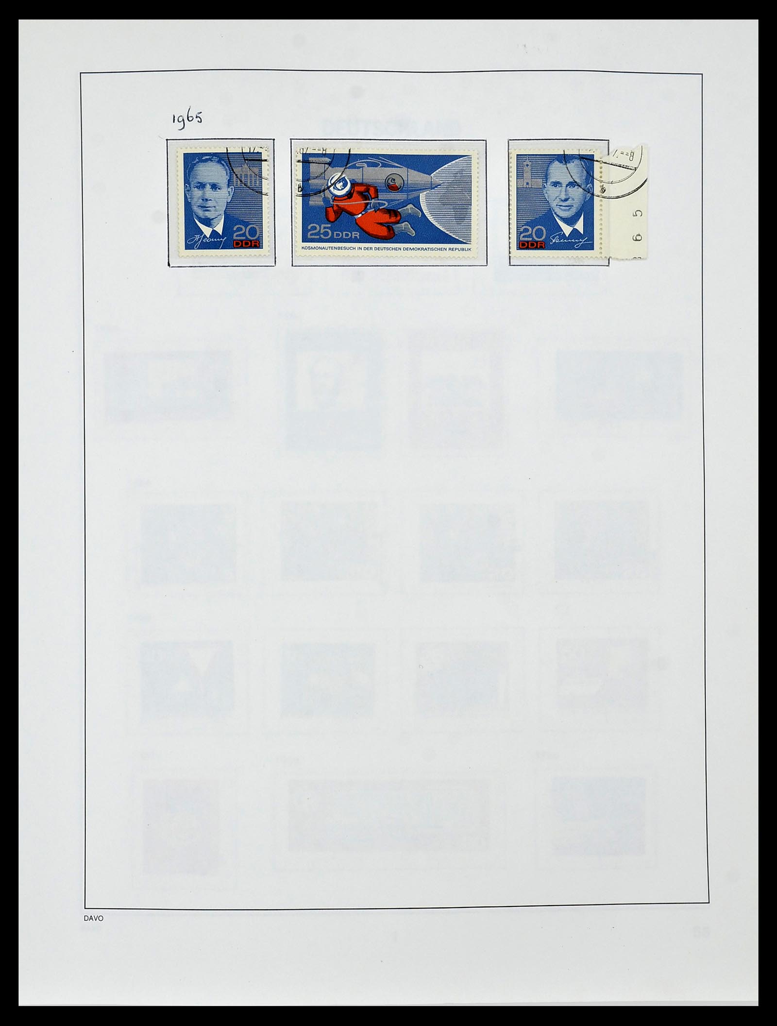 34459 063 - Postzegelverzameling 34459 DDR 1948-1990.