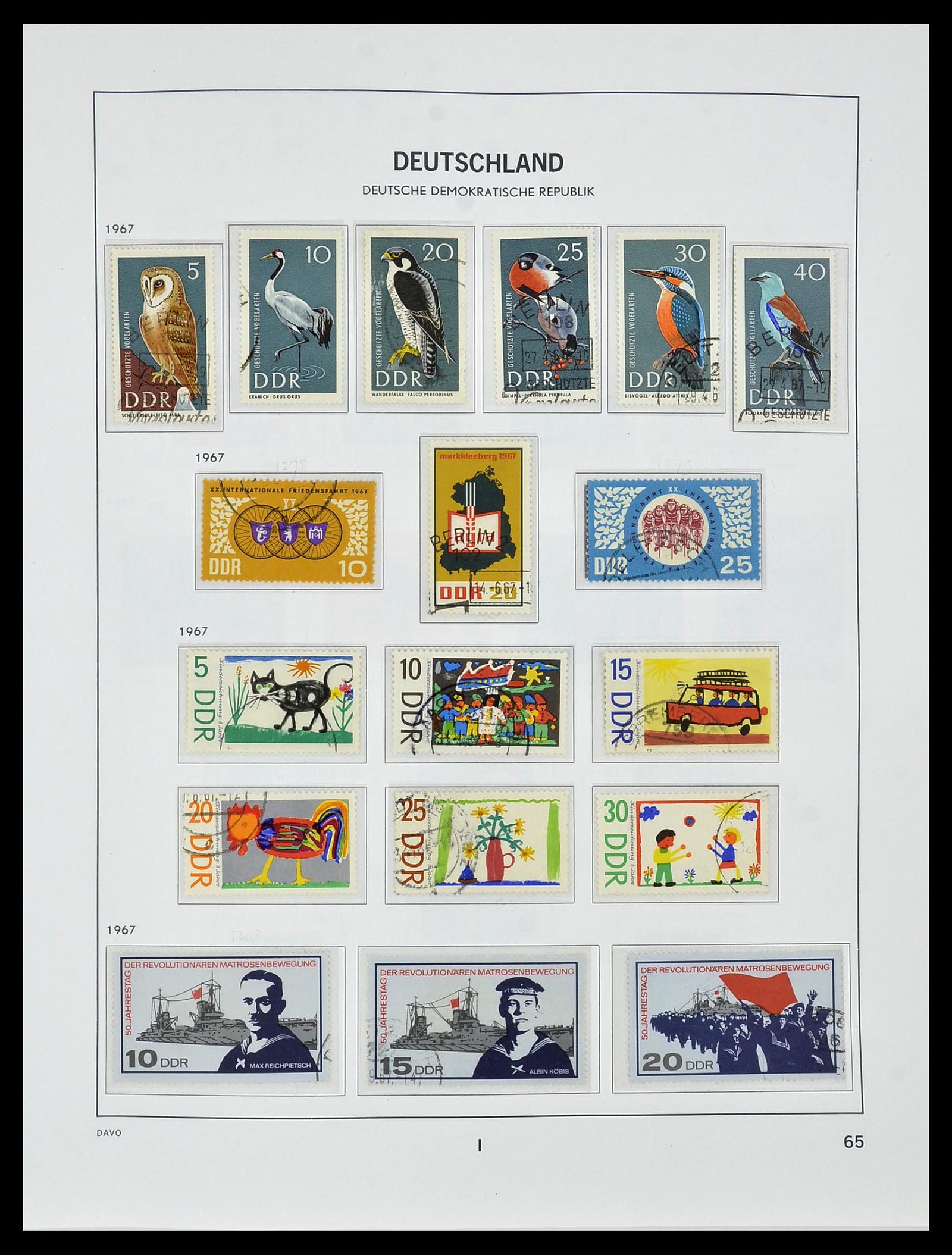 34459 074 - Postzegelverzameling 34459 DDR 1948-1990.