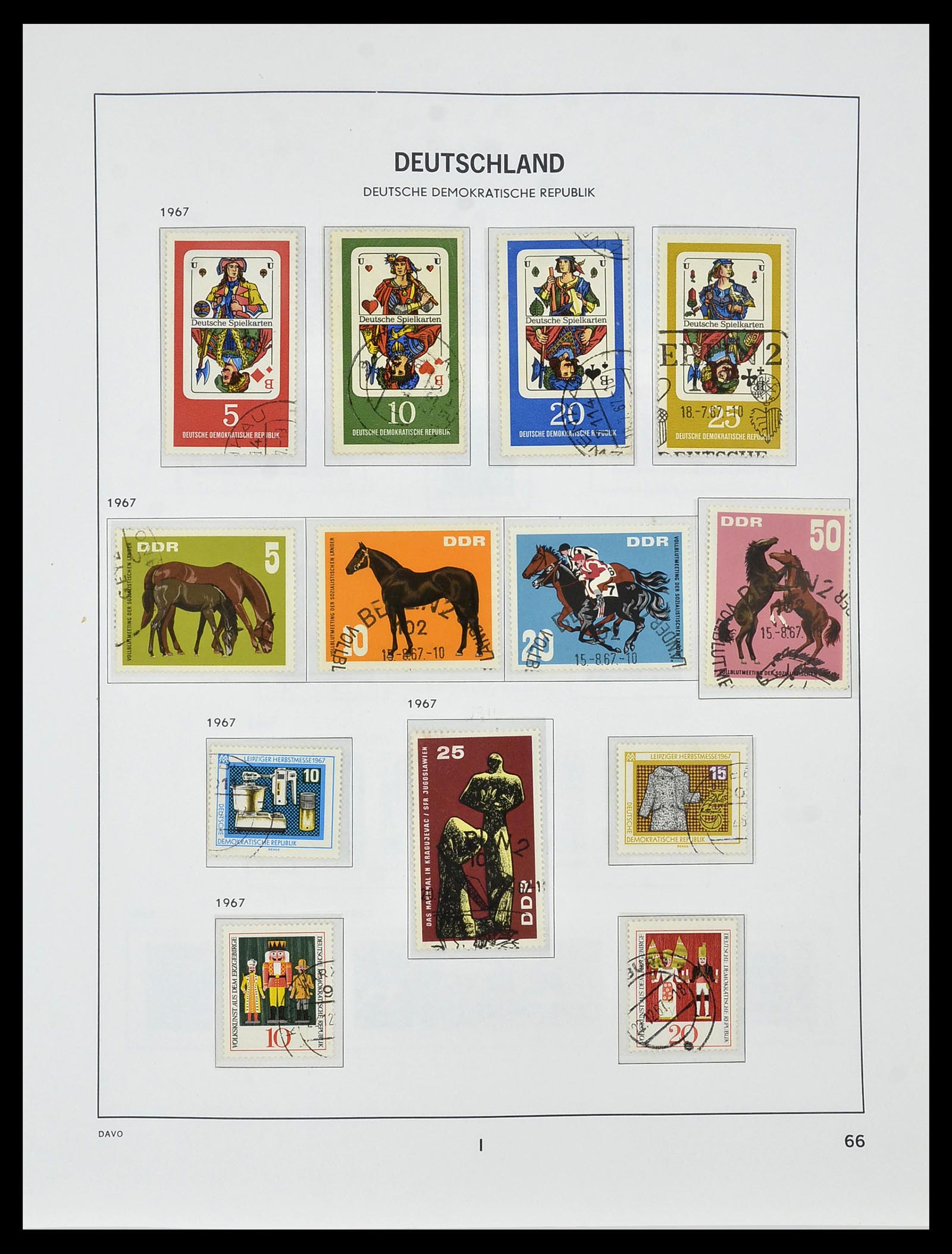 34459 075 - Postzegelverzameling 34459 DDR 1948-1990.
