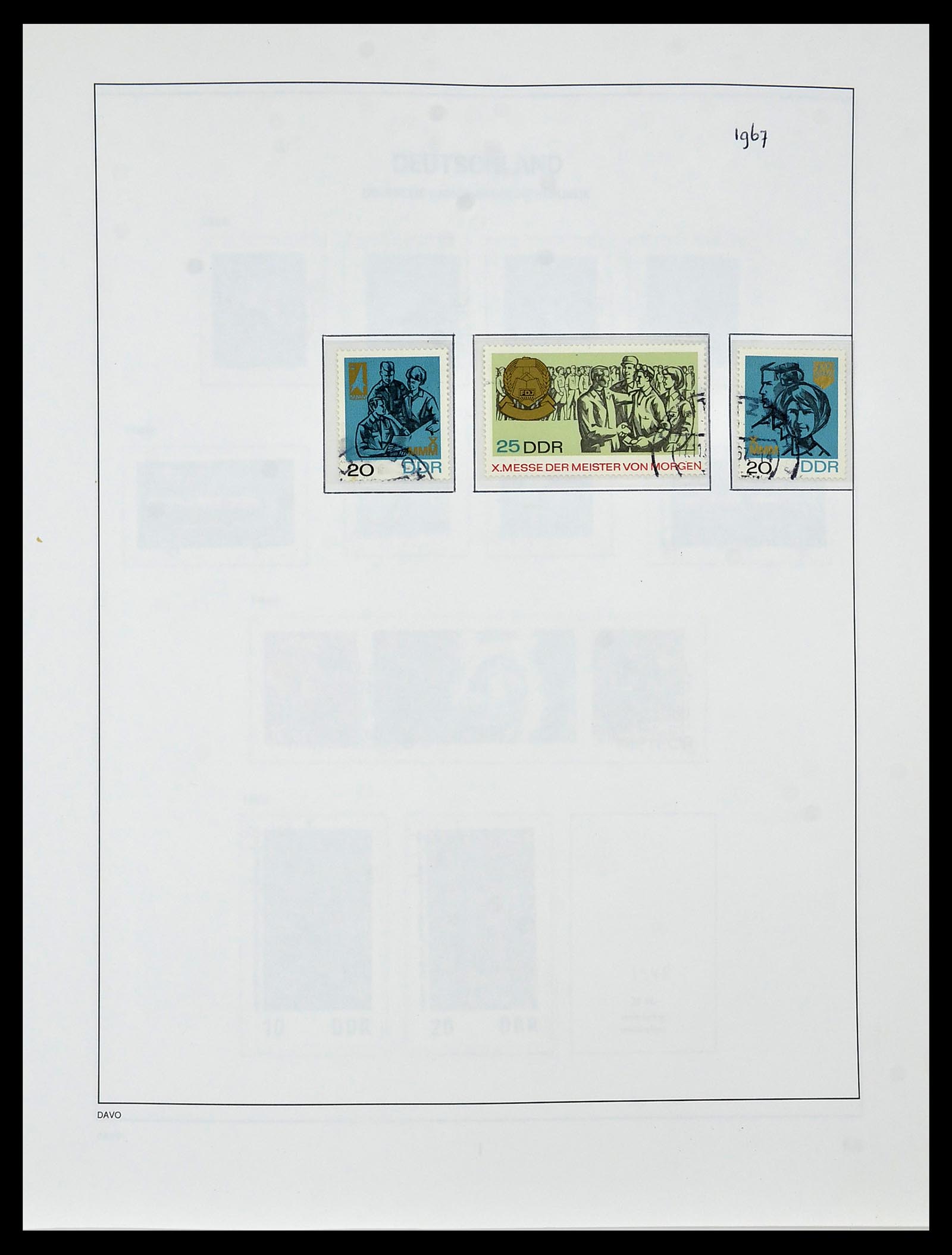34459 077 - Stamp Collection 34459 GDR 1948-1990.