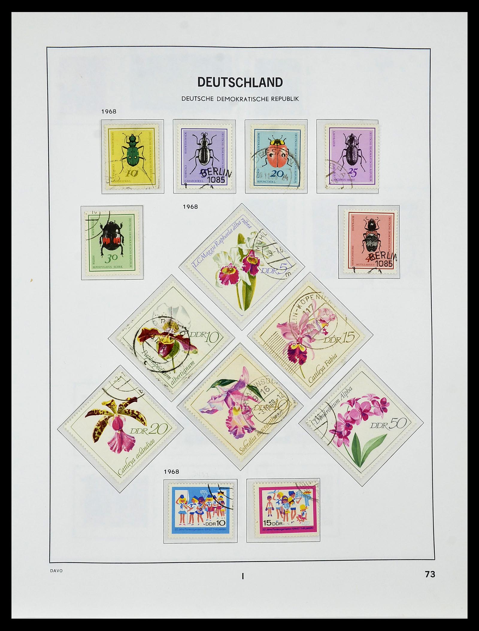 34459 083 - Postzegelverzameling 34459 DDR 1948-1990.