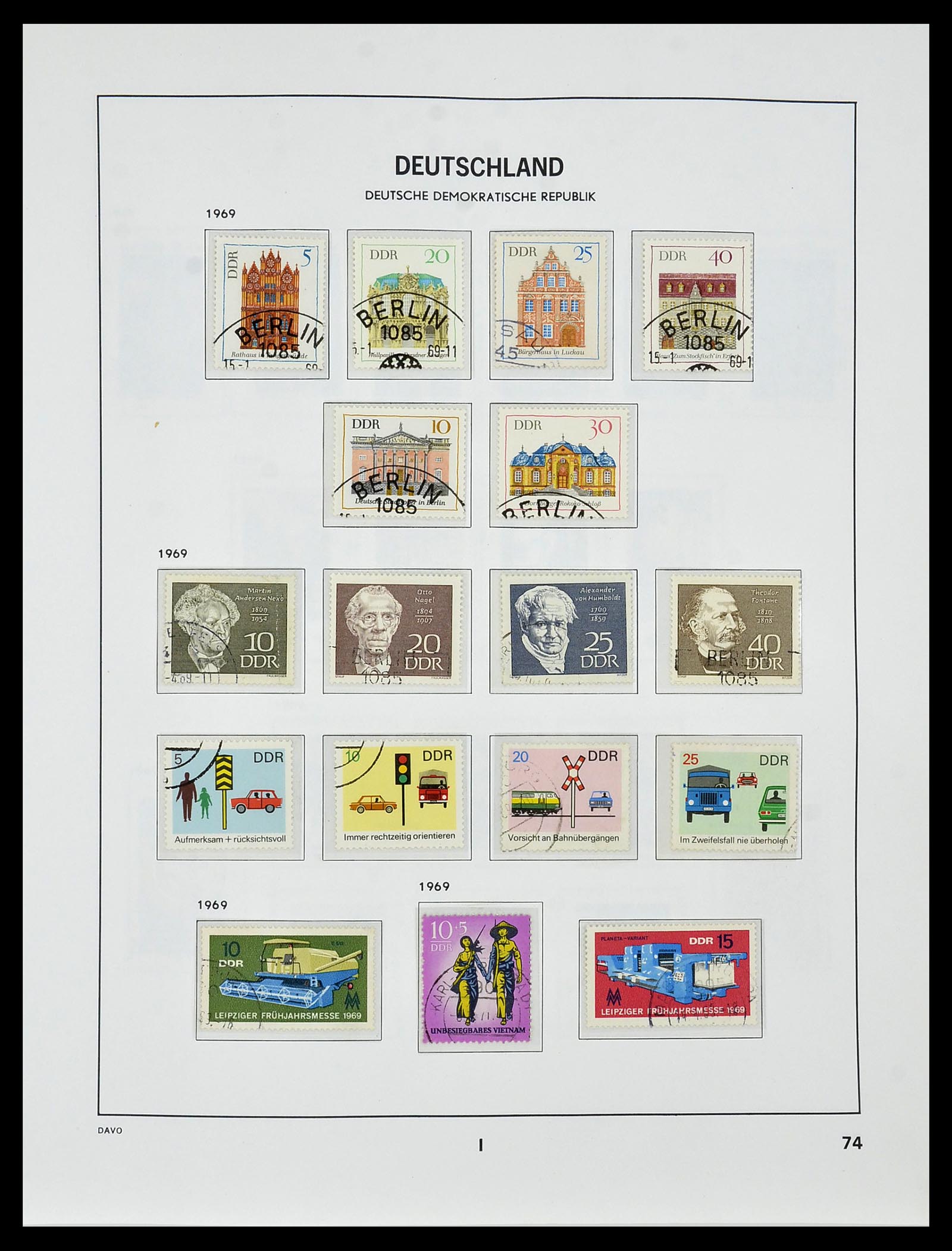 34459 085 - Stamp Collection 34459 GDR 1948-1990.