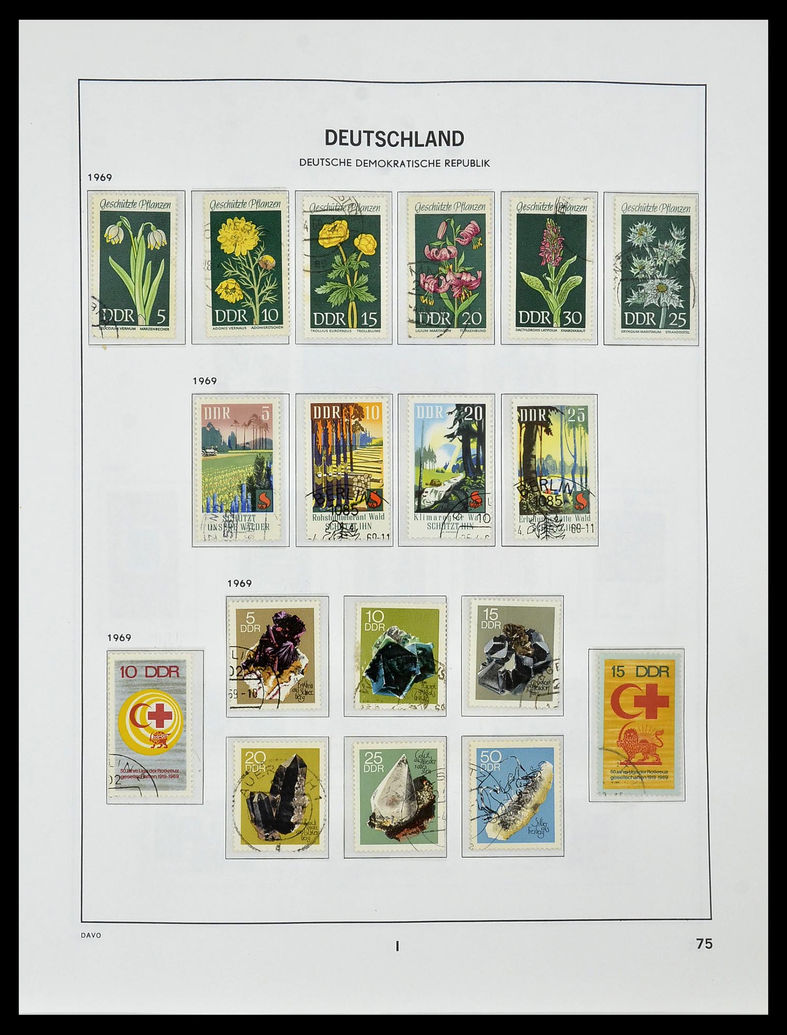 34459 086 - Postzegelverzameling 34459 DDR 1948-1990.