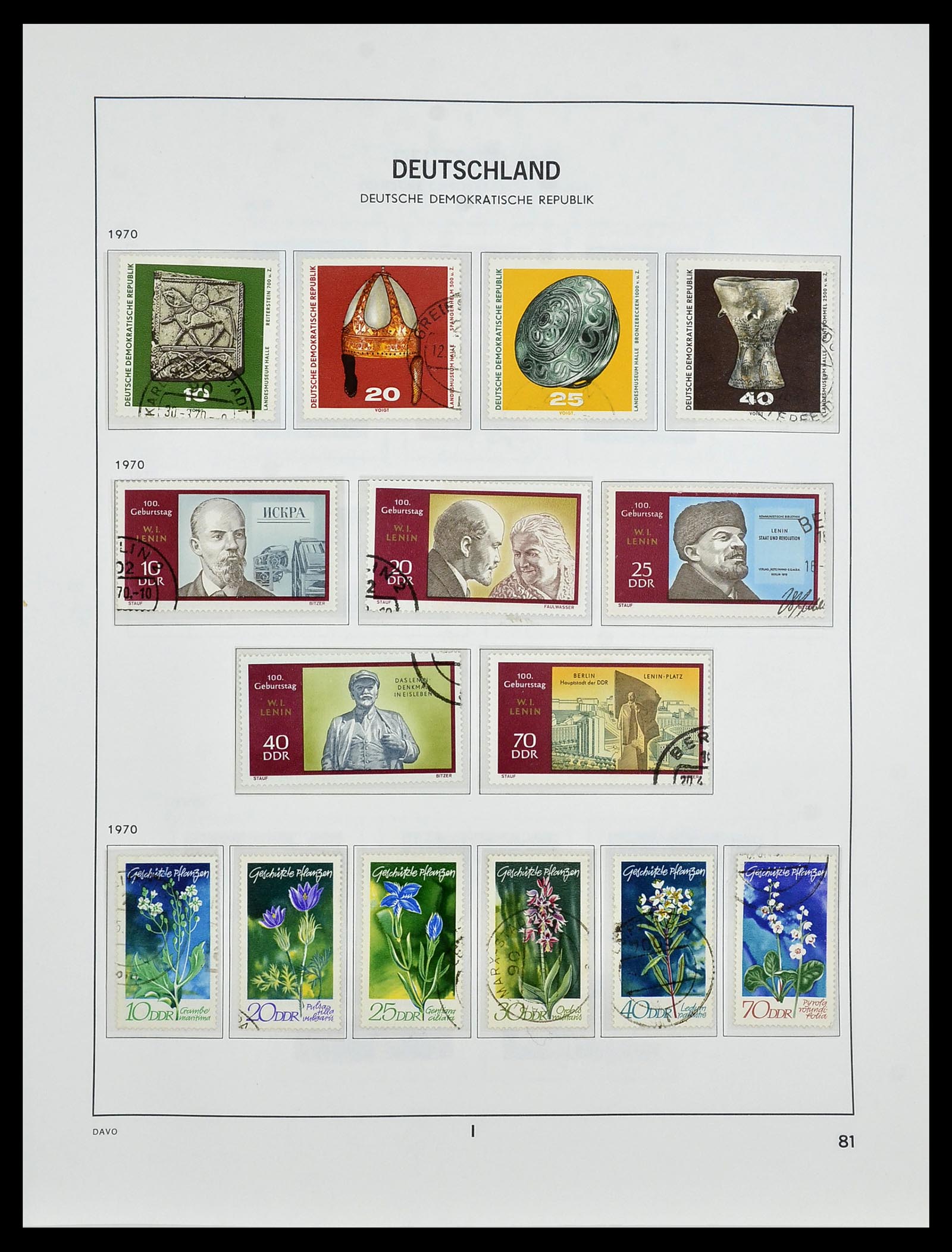 34459 093 - Postzegelverzameling 34459 DDR 1948-1990.