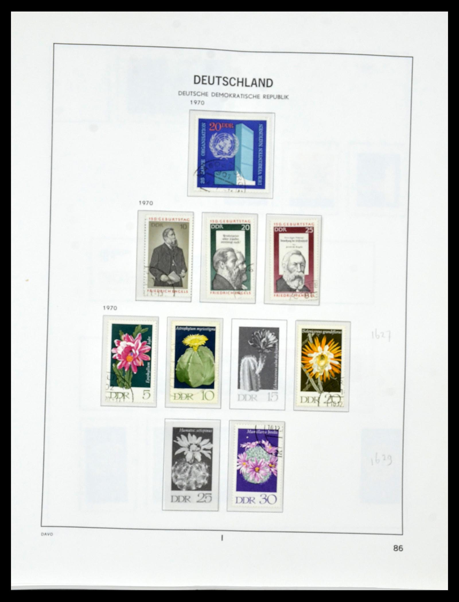 34459 098 - Postzegelverzameling 34459 DDR 1948-1990.