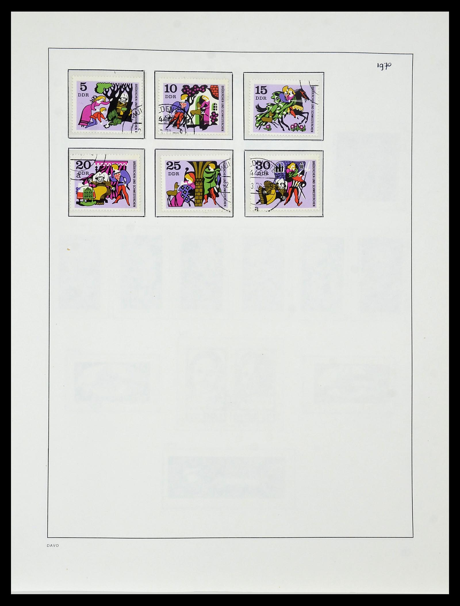 34459 100 - Postzegelverzameling 34459 DDR 1948-1990.