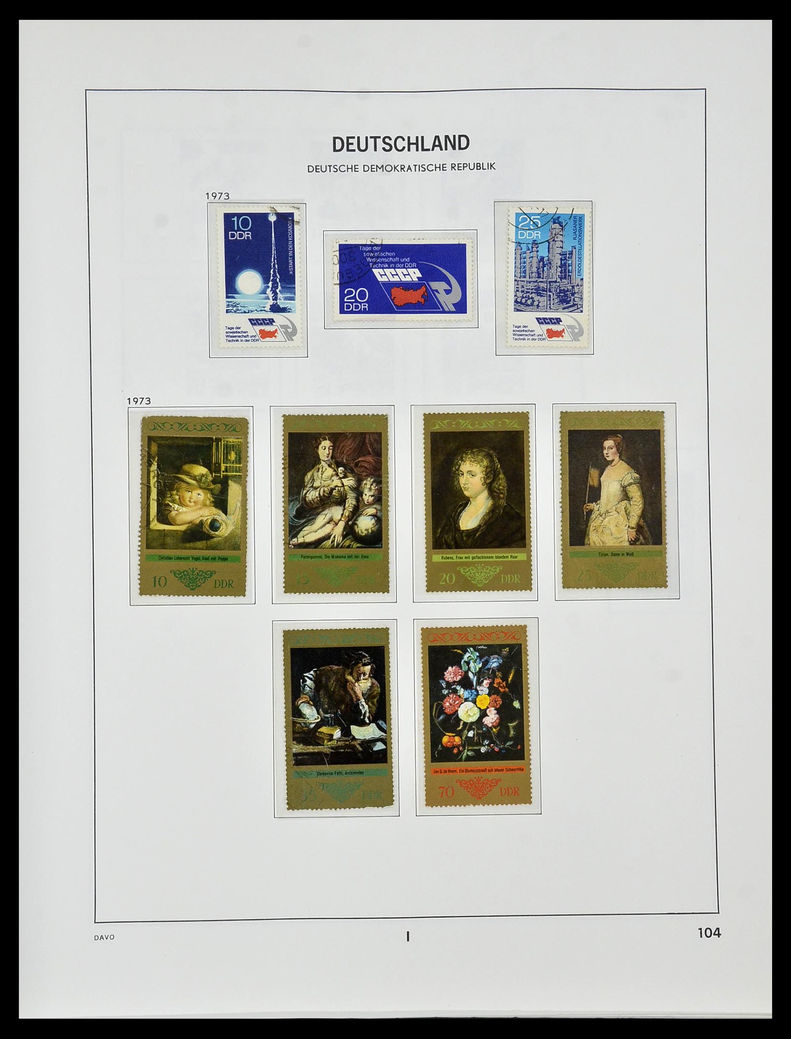 34459 121 - Postzegelverzameling 34459 DDR 1948-1990.