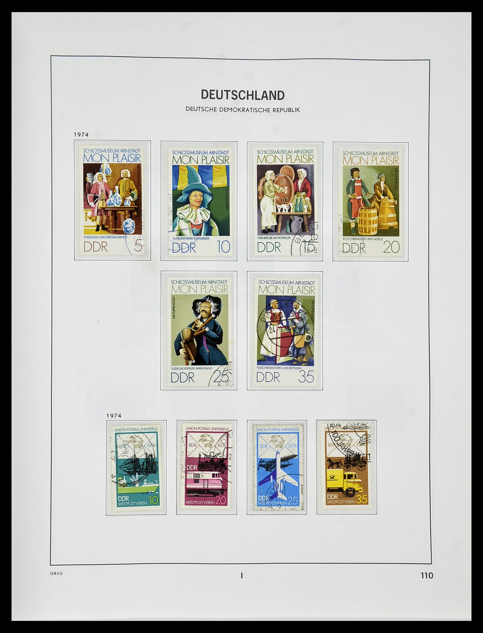 34459 128 - Postzegelverzameling 34459 DDR 1948-1990.
