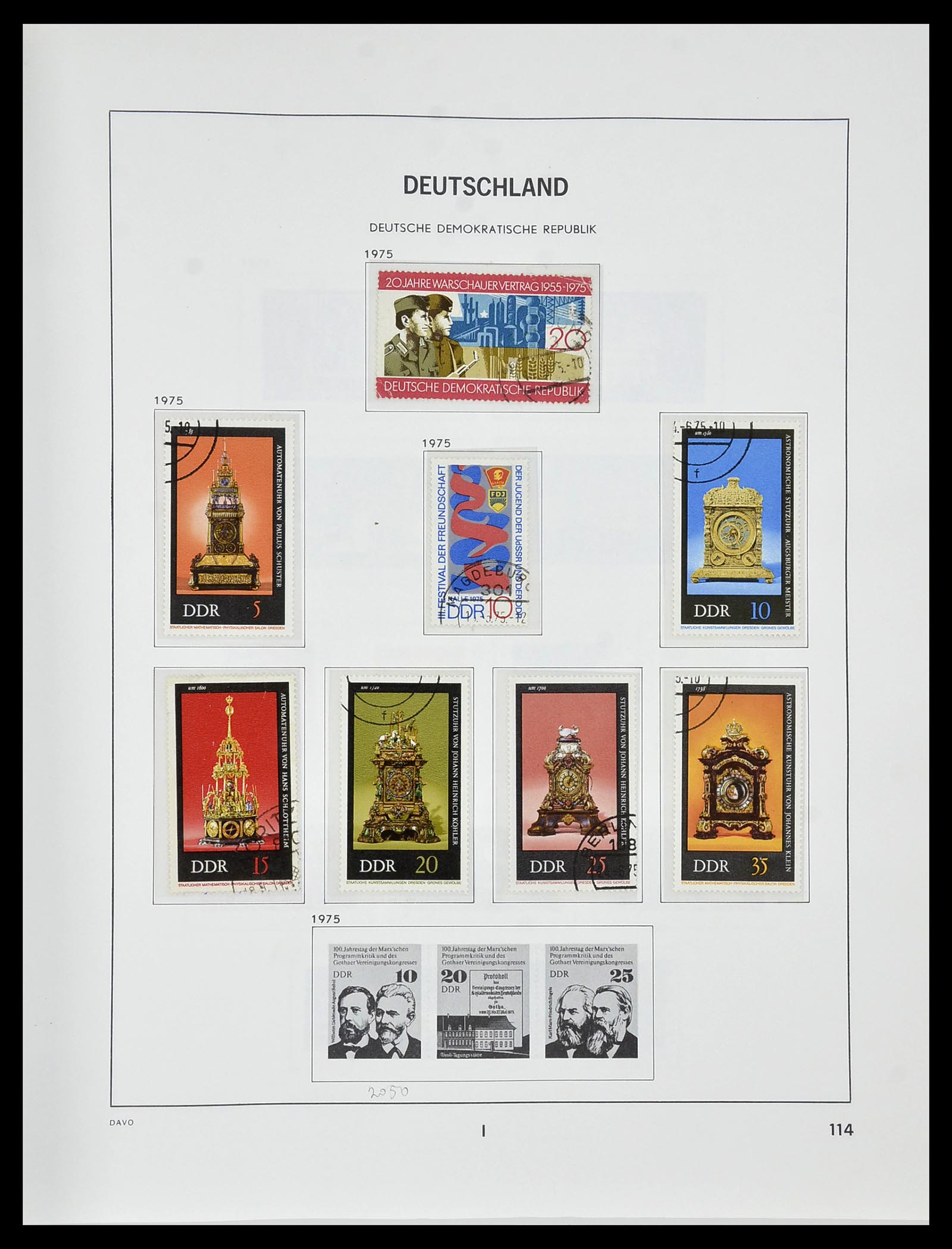 34459 133 - Postzegelverzameling 34459 DDR 1948-1990.