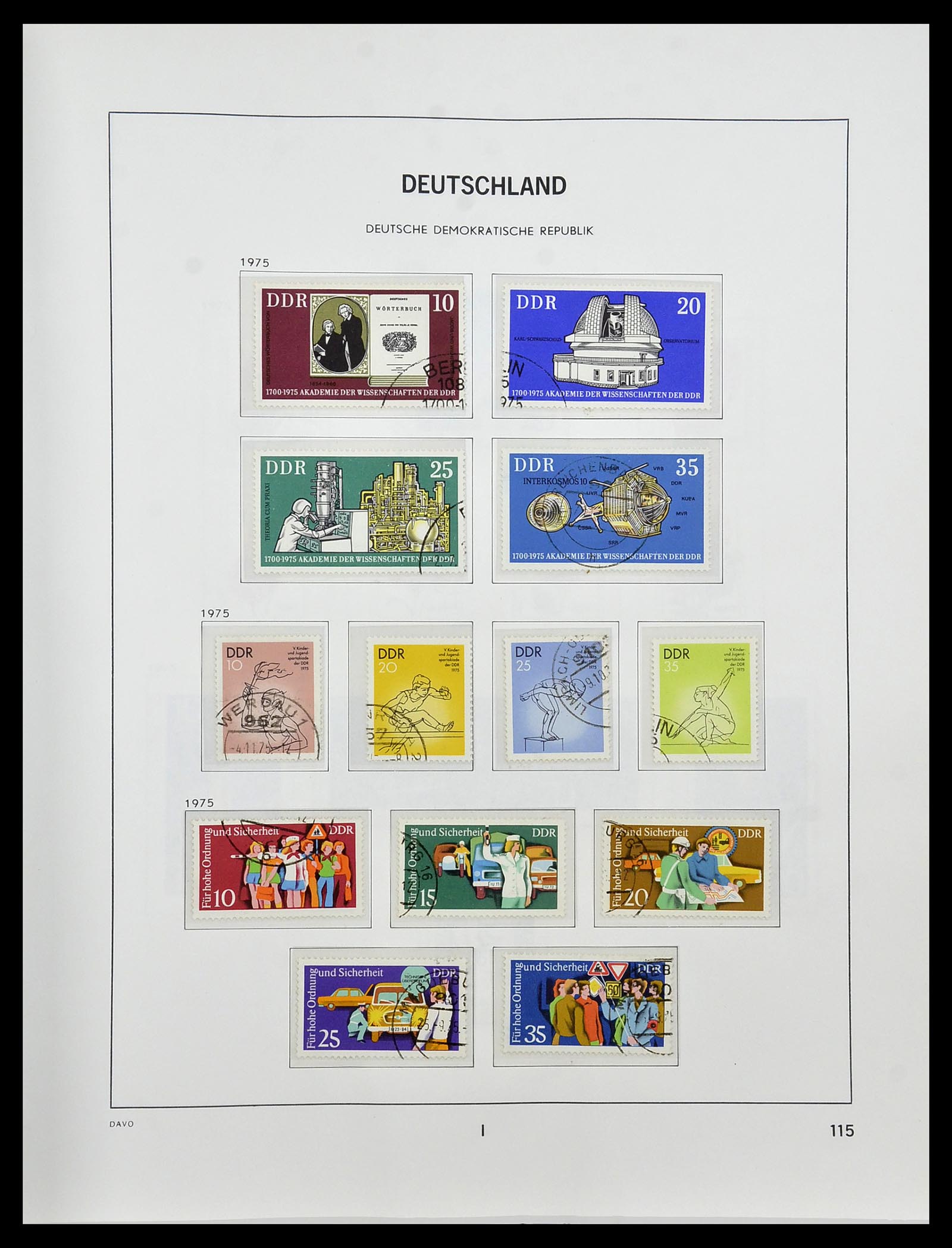 34459 134 - Postzegelverzameling 34459 DDR 1948-1990.