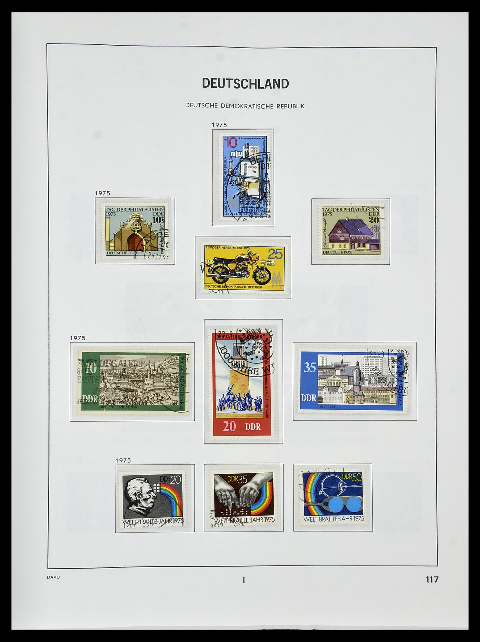 34459 136 - Postzegelverzameling 34459 DDR 1948-1990.