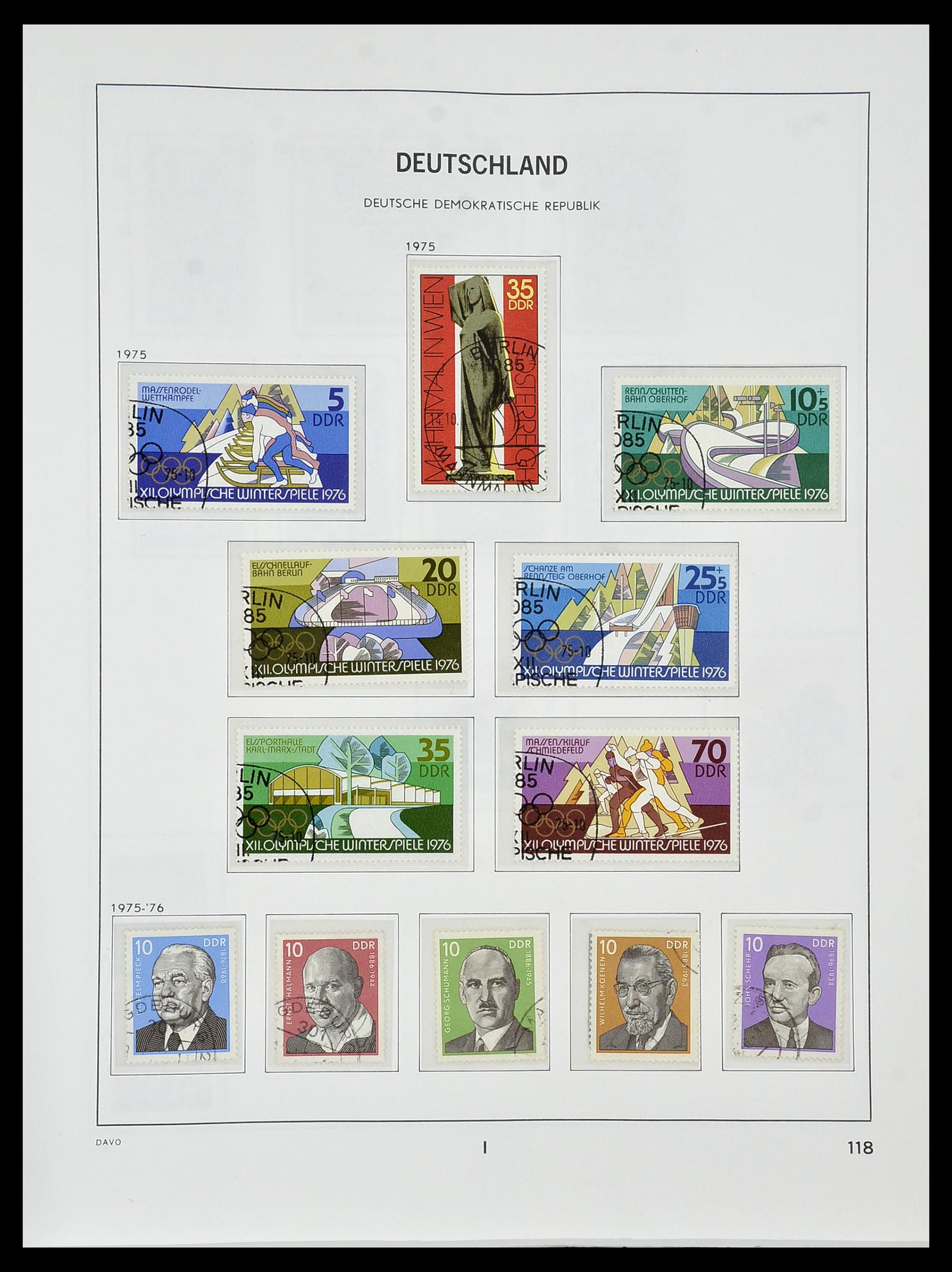 34459 137 - Postzegelverzameling 34459 DDR 1948-1990.