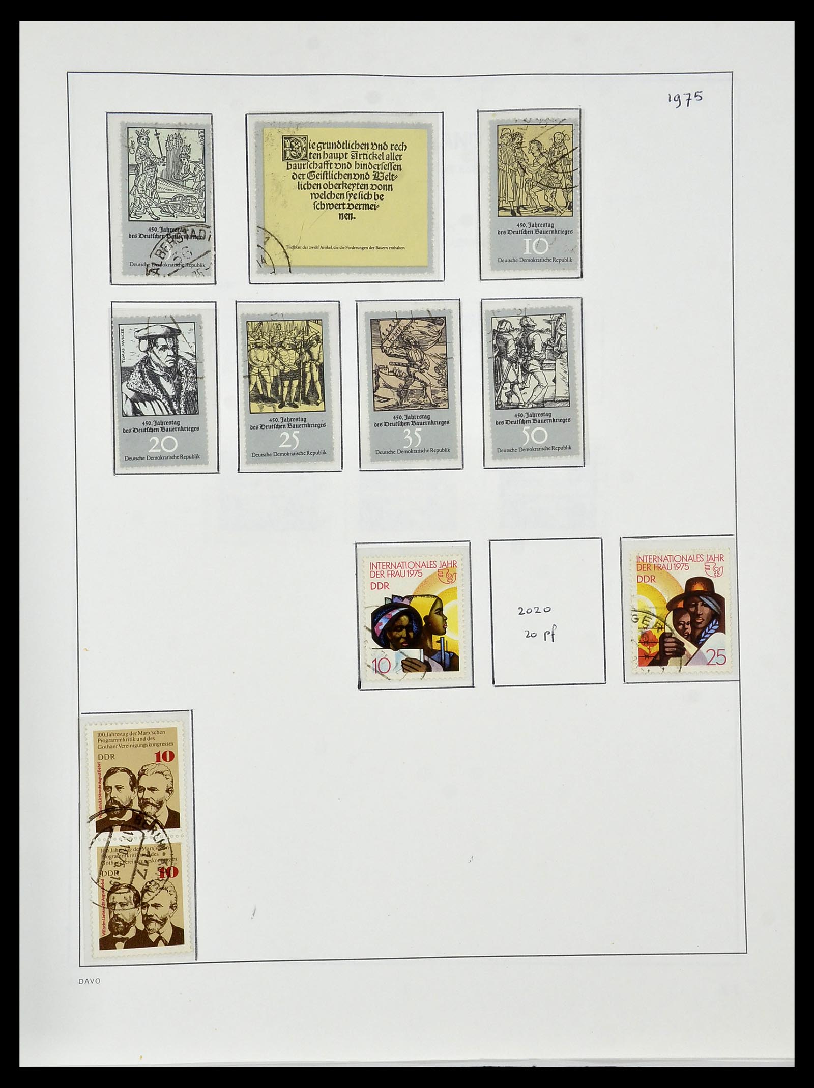 34459 138 - Postzegelverzameling 34459 DDR 1948-1990.