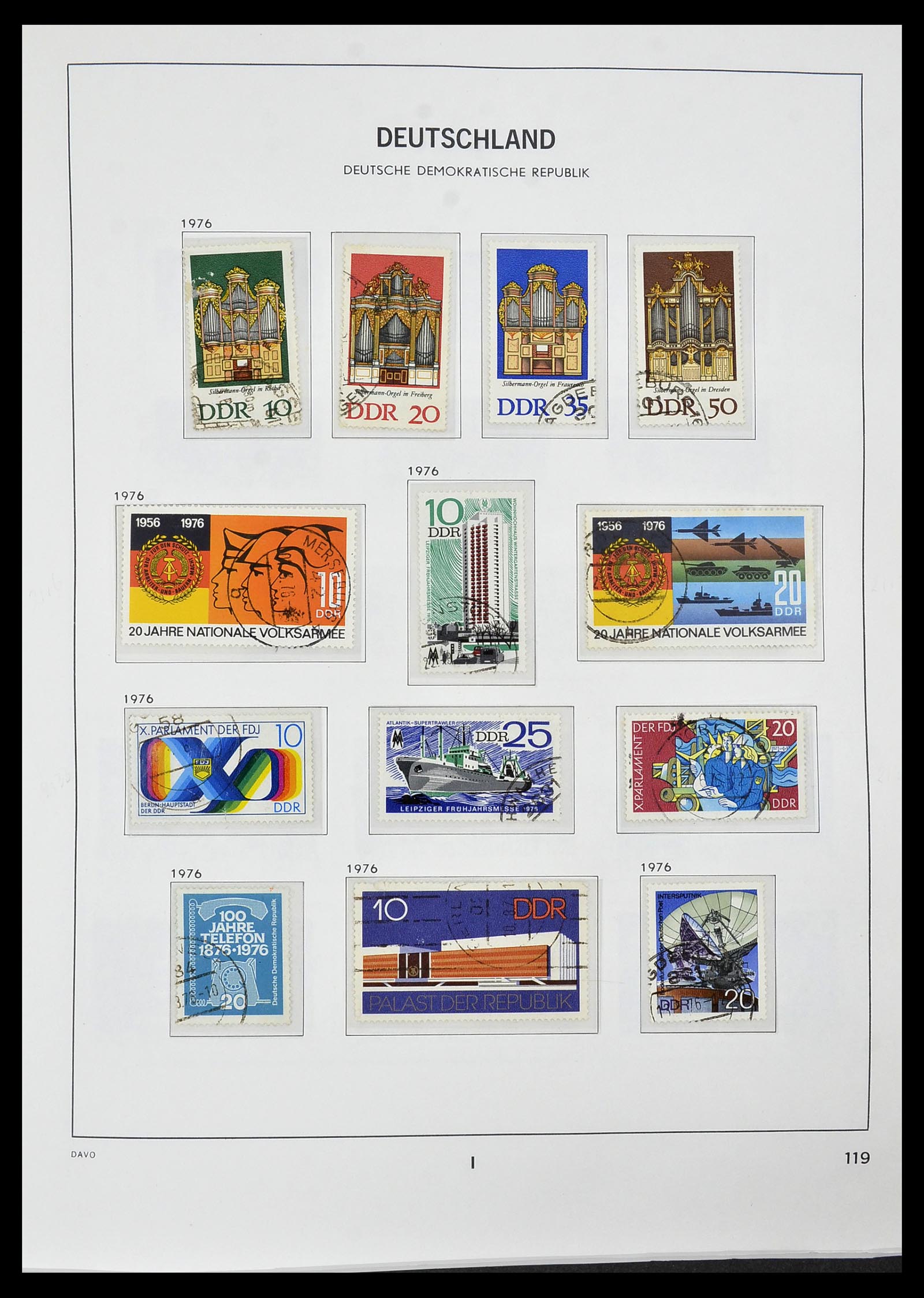 34459 140 - Postzegelverzameling 34459 DDR 1948-1990.
