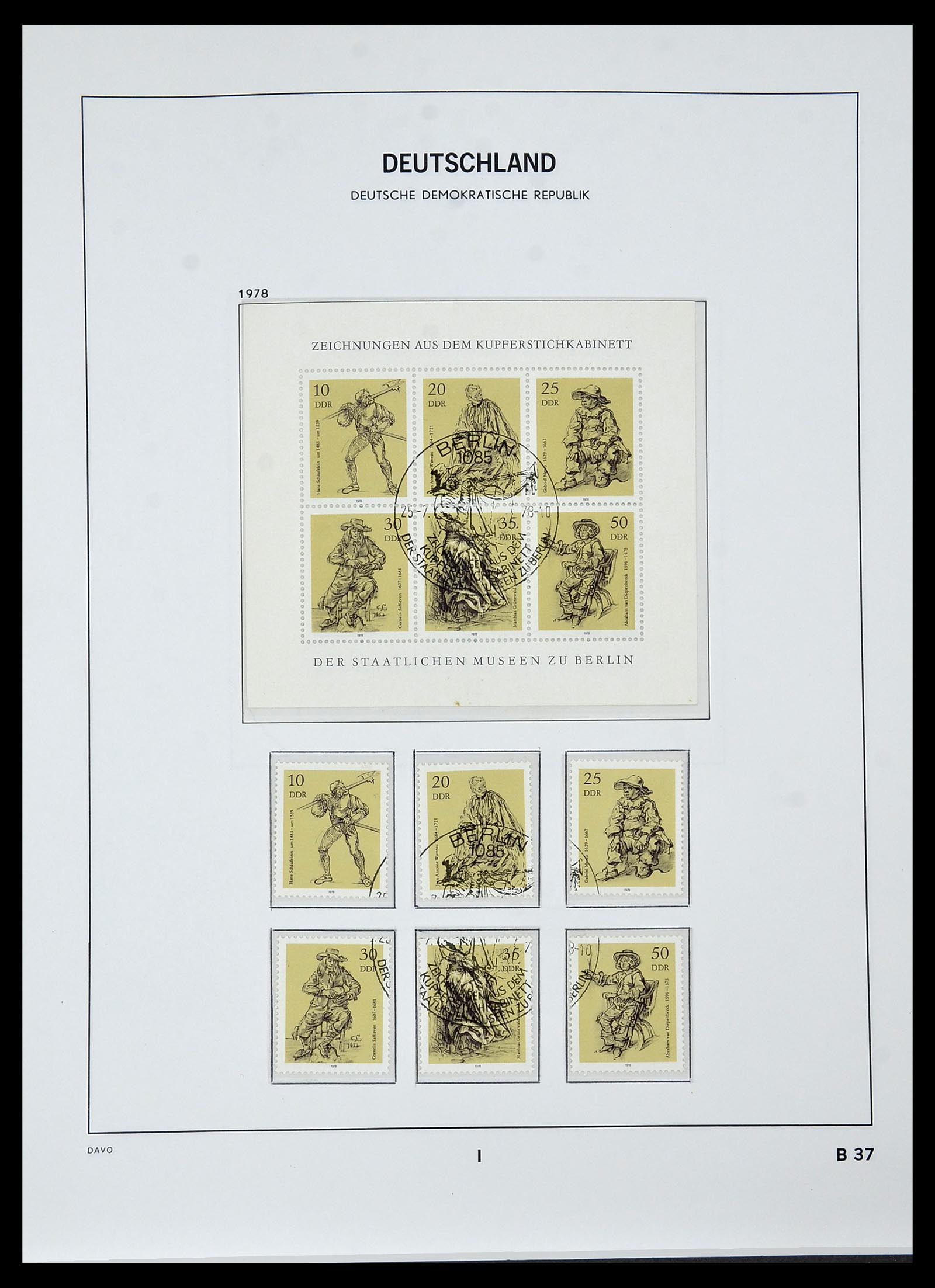 34459 301 - Postzegelverzameling 34459 DDR 1948-1990.