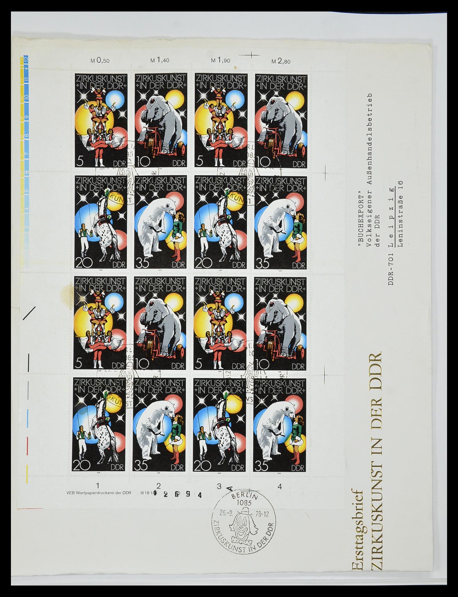 34459 303 - Postzegelverzameling 34459 DDR 1948-1990.