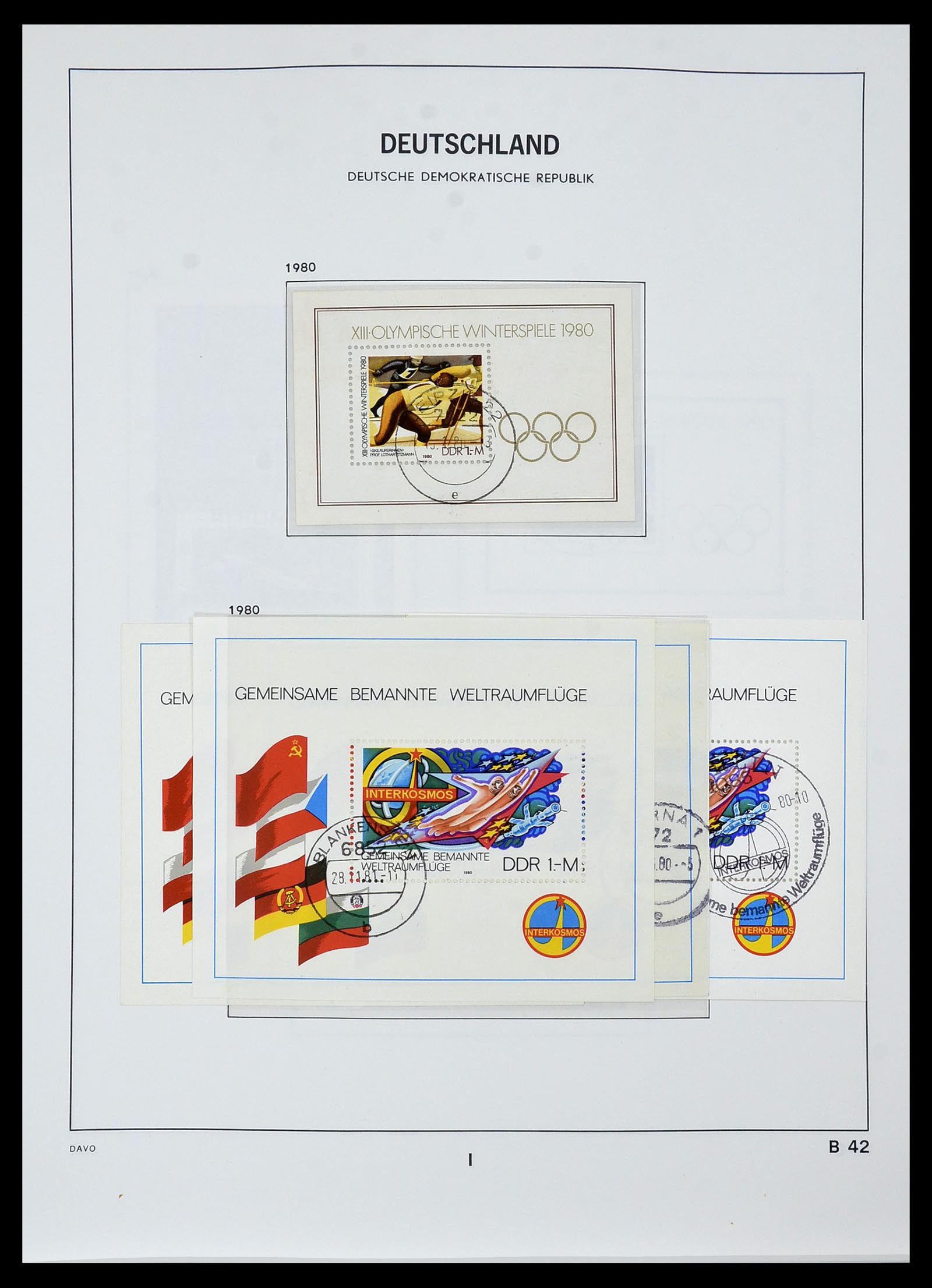 34459 306 - Postzegelverzameling 34459 DDR 1948-1990.