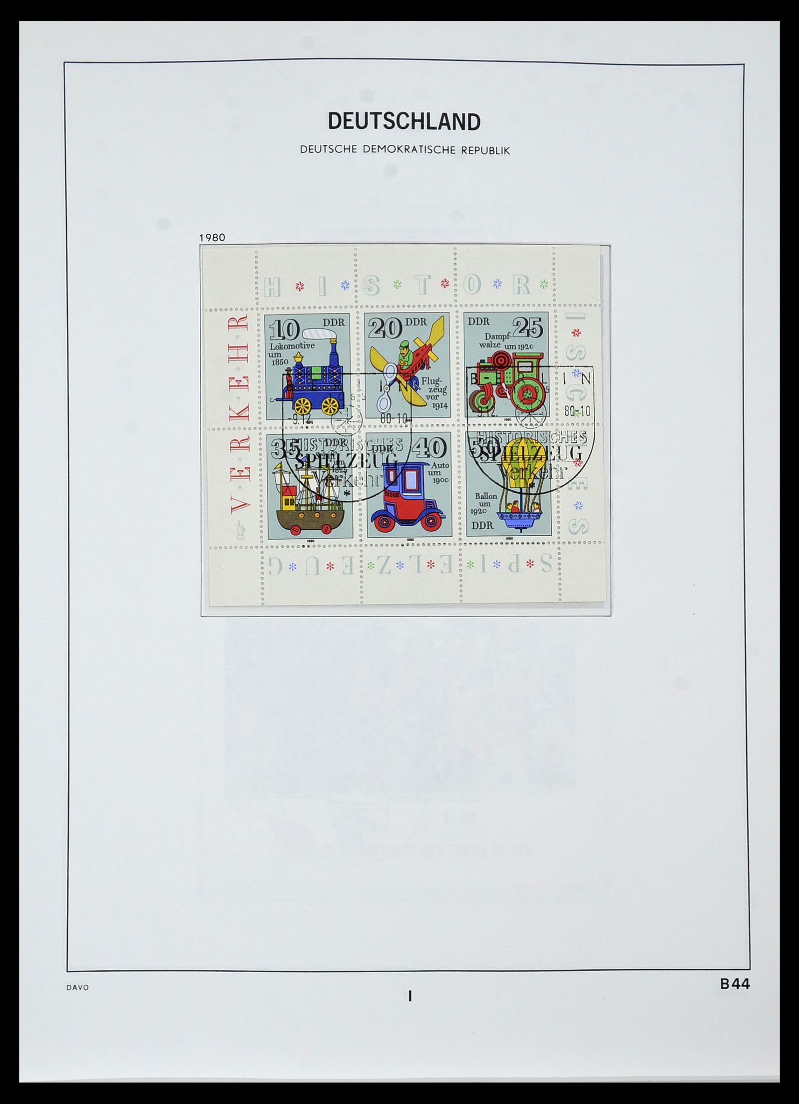 34459 308 - Postzegelverzameling 34459 DDR 1948-1990.