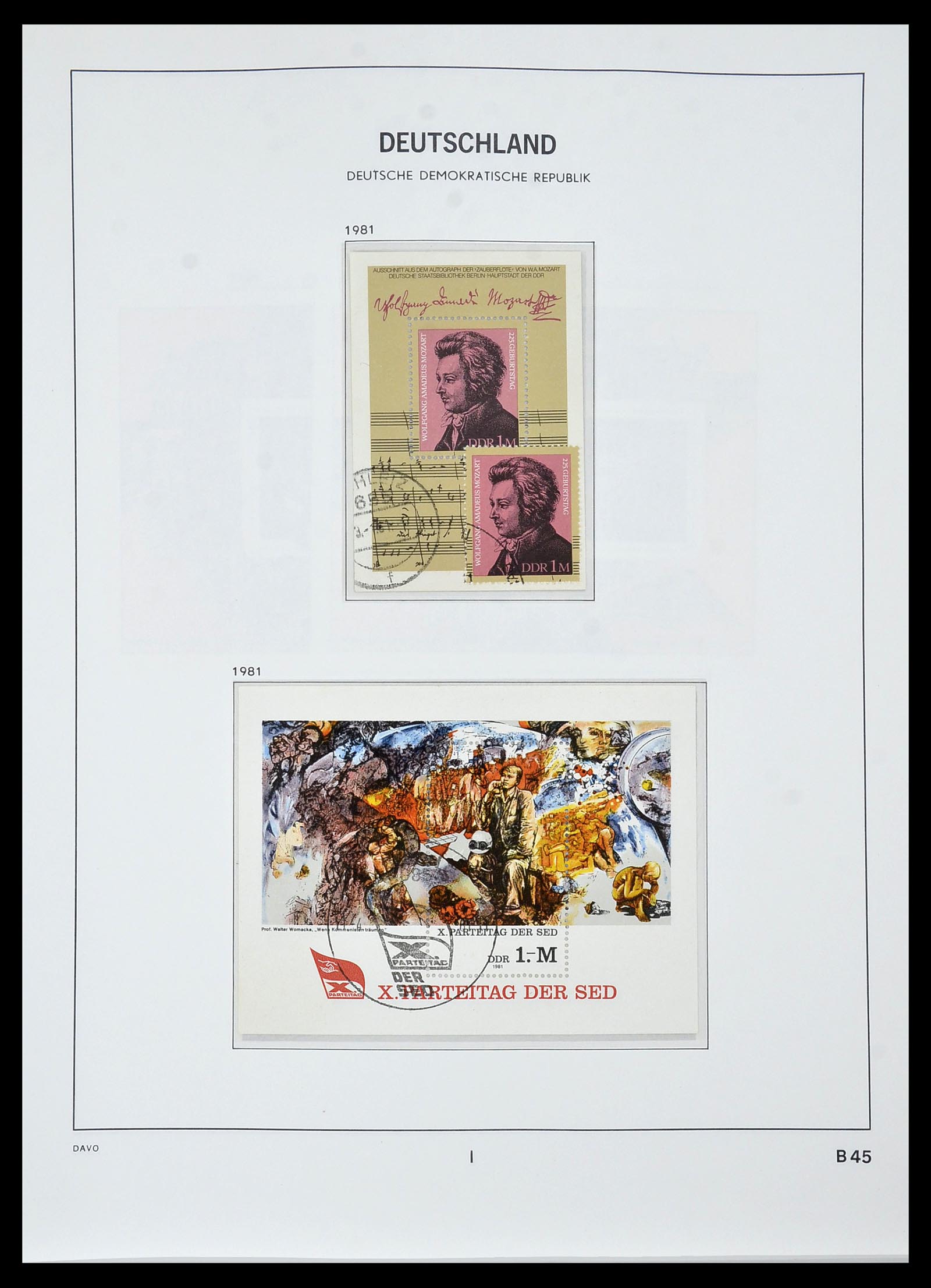 34459 309 - Postzegelverzameling 34459 DDR 1948-1990.