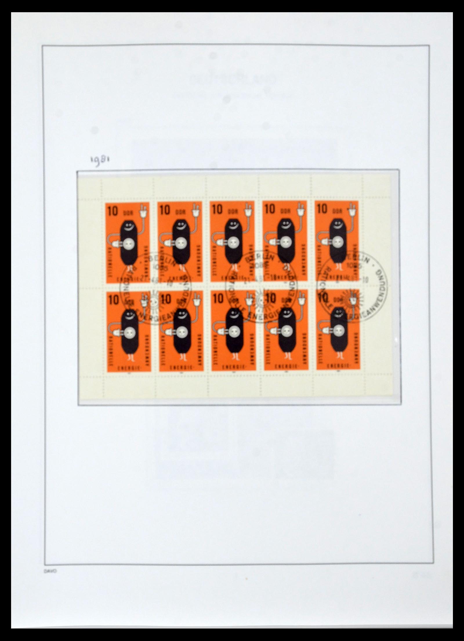 34459 312 - Postzegelverzameling 34459 DDR 1948-1990.