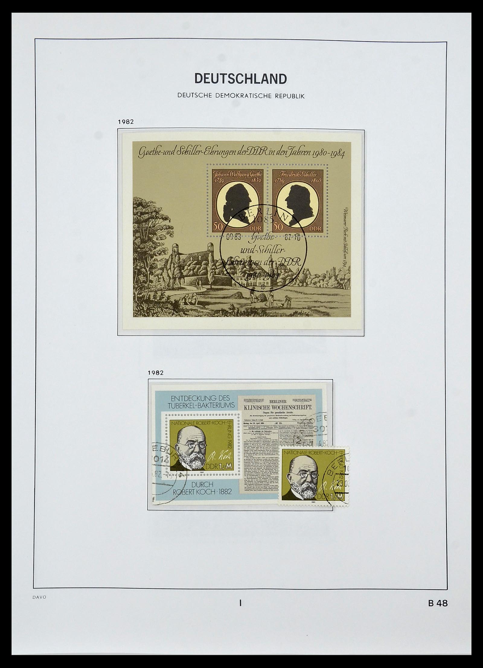 34459 313 - Postzegelverzameling 34459 DDR 1948-1990.