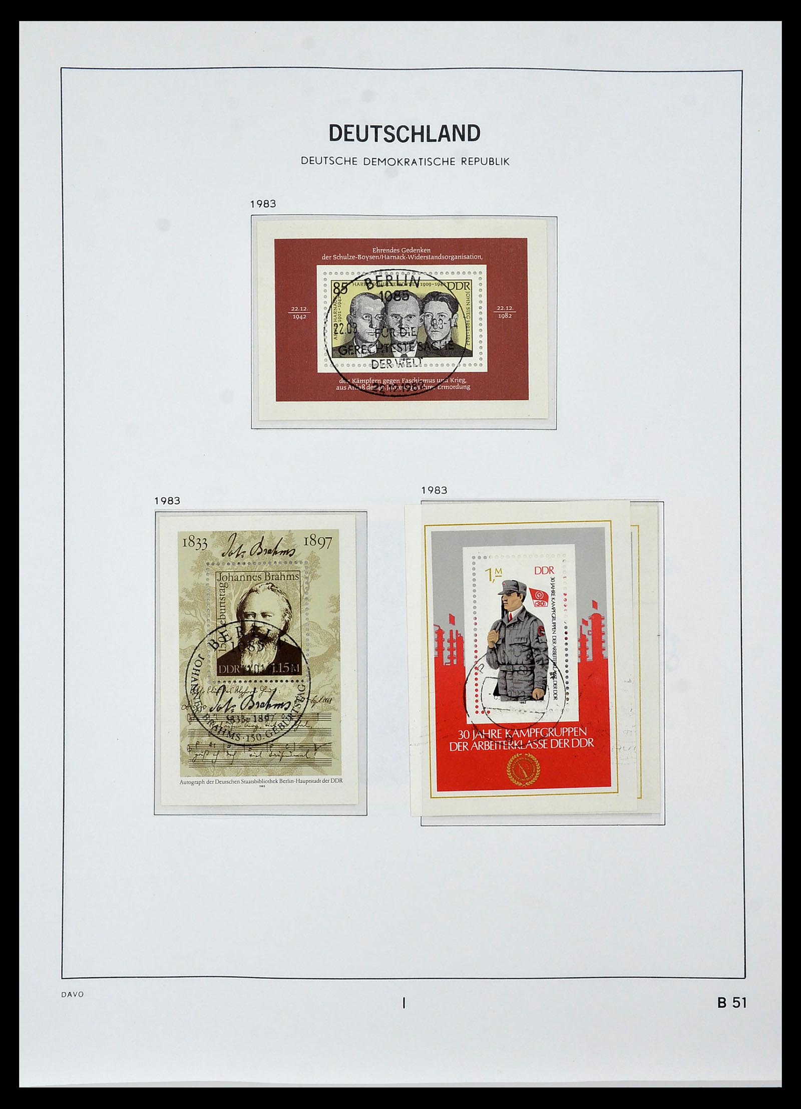 34459 317 - Postzegelverzameling 34459 DDR 1948-1990.