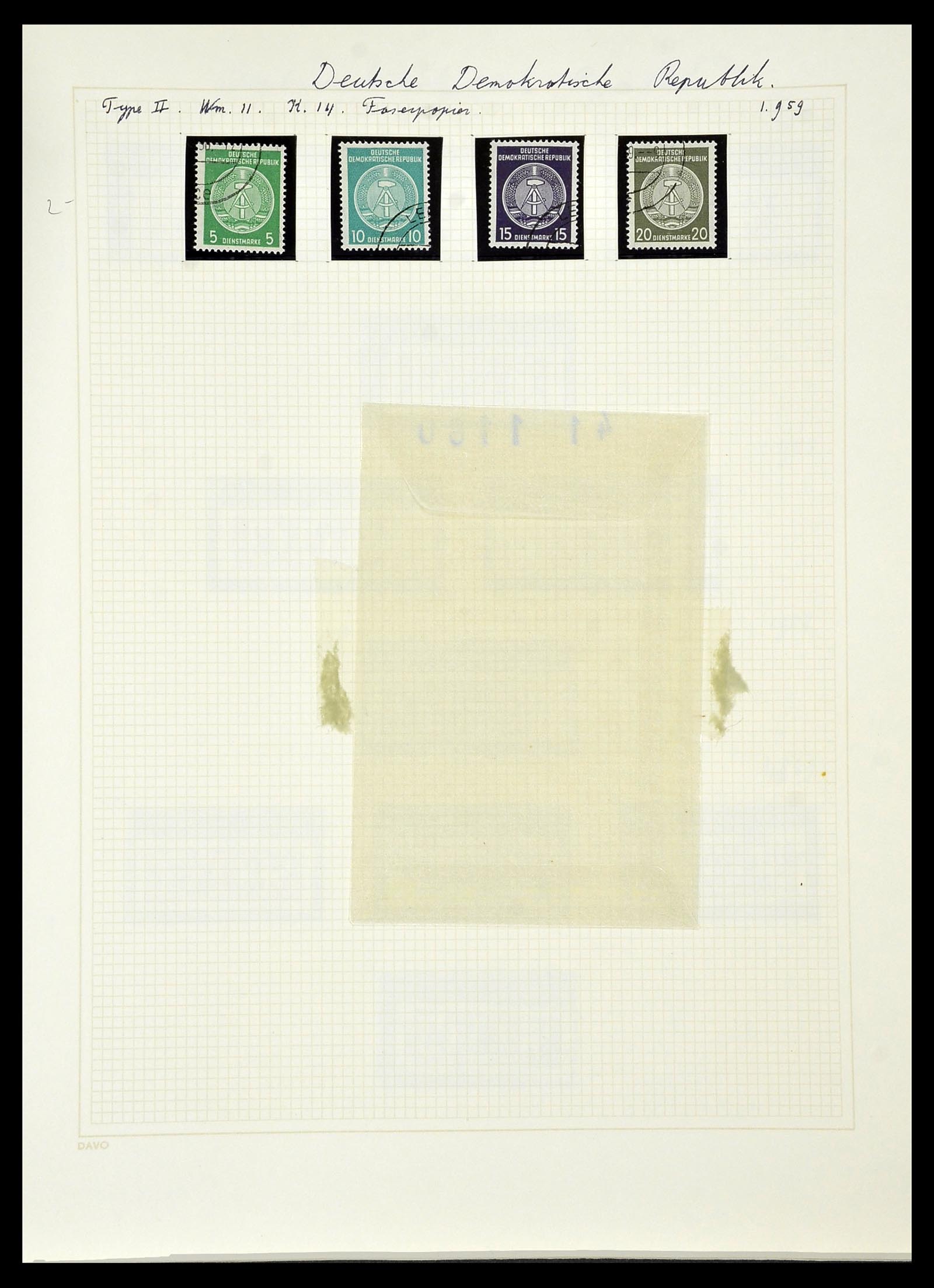 34459 346 - Postzegelverzameling 34459 DDR 1948-1990.