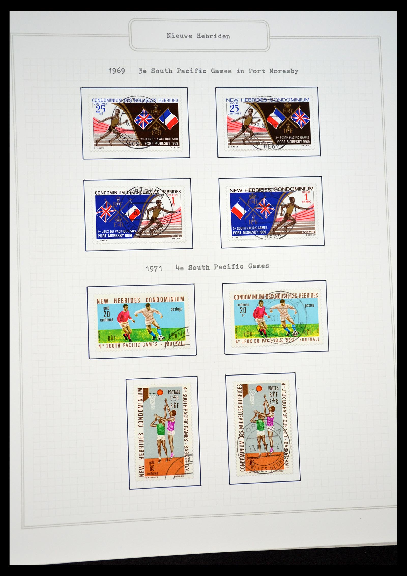 34460 0015 - Postzegelverzameling 34460 Motief Sport 1896-2018!