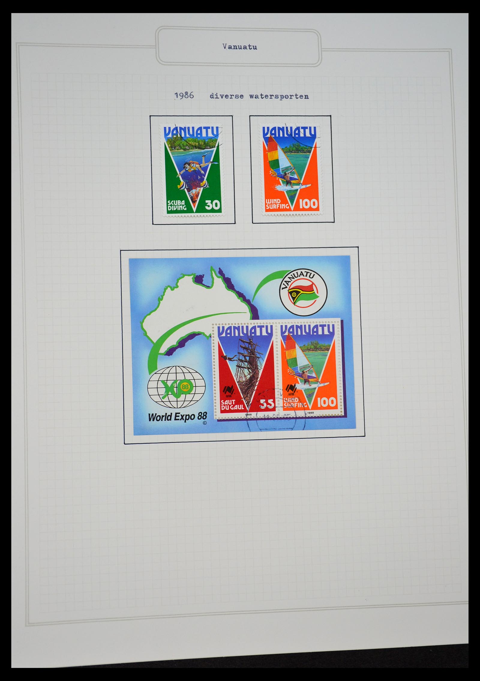 34460 0016 - Postzegelverzameling 34460 Motief Sport 1896-2018!