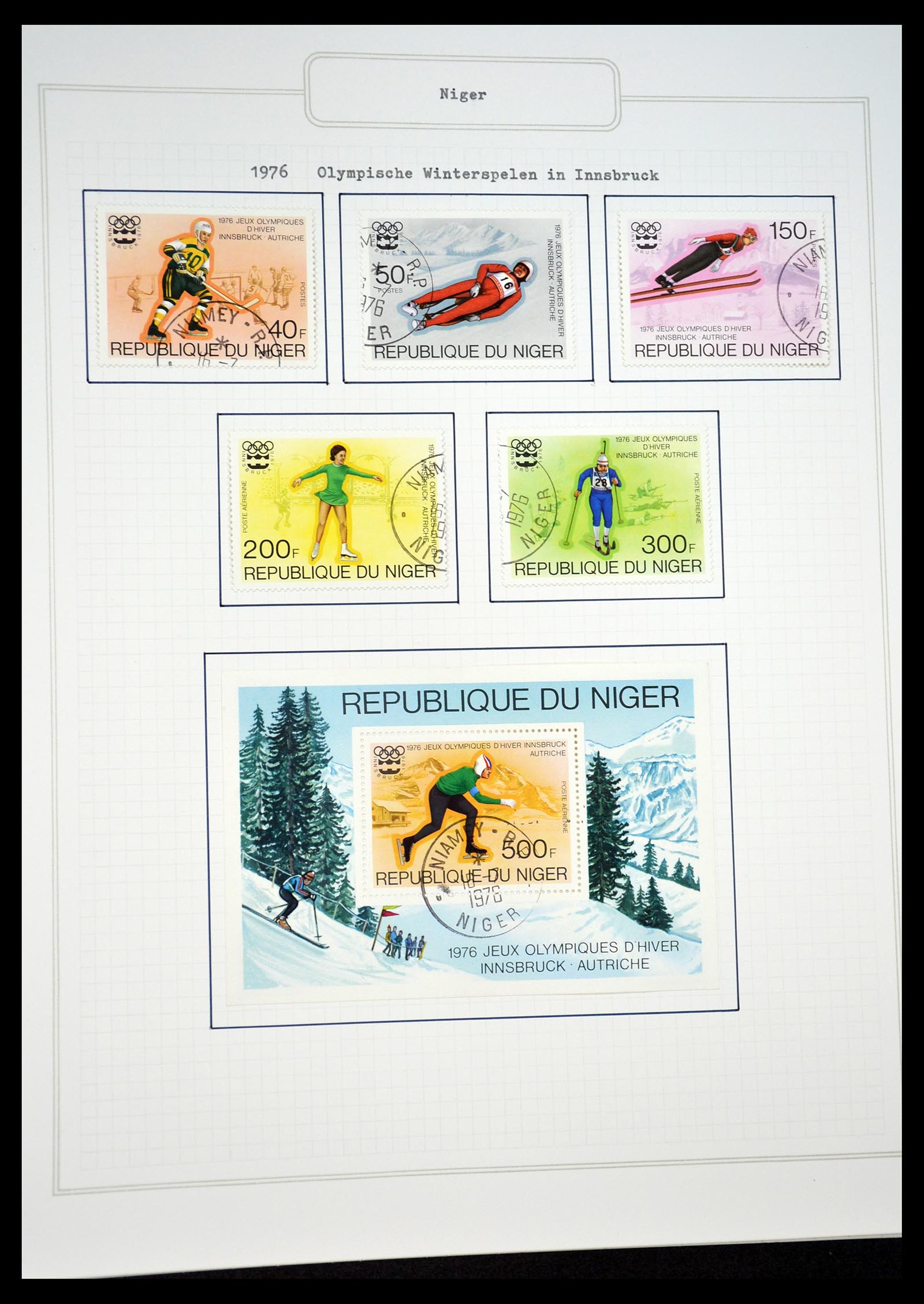 34460 0033 - Postzegelverzameling 34460 Motief Sport 1896-2018!
