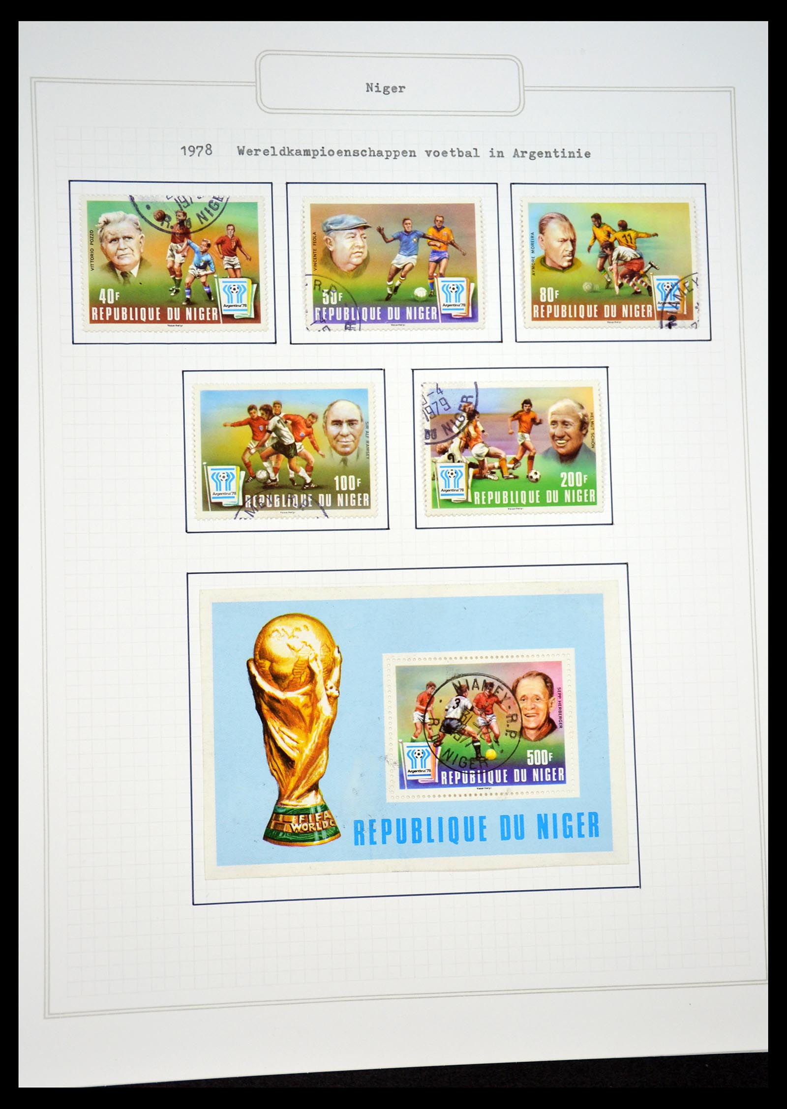 34460 0038 - Postzegelverzameling 34460 Motief Sport 1896-2018!