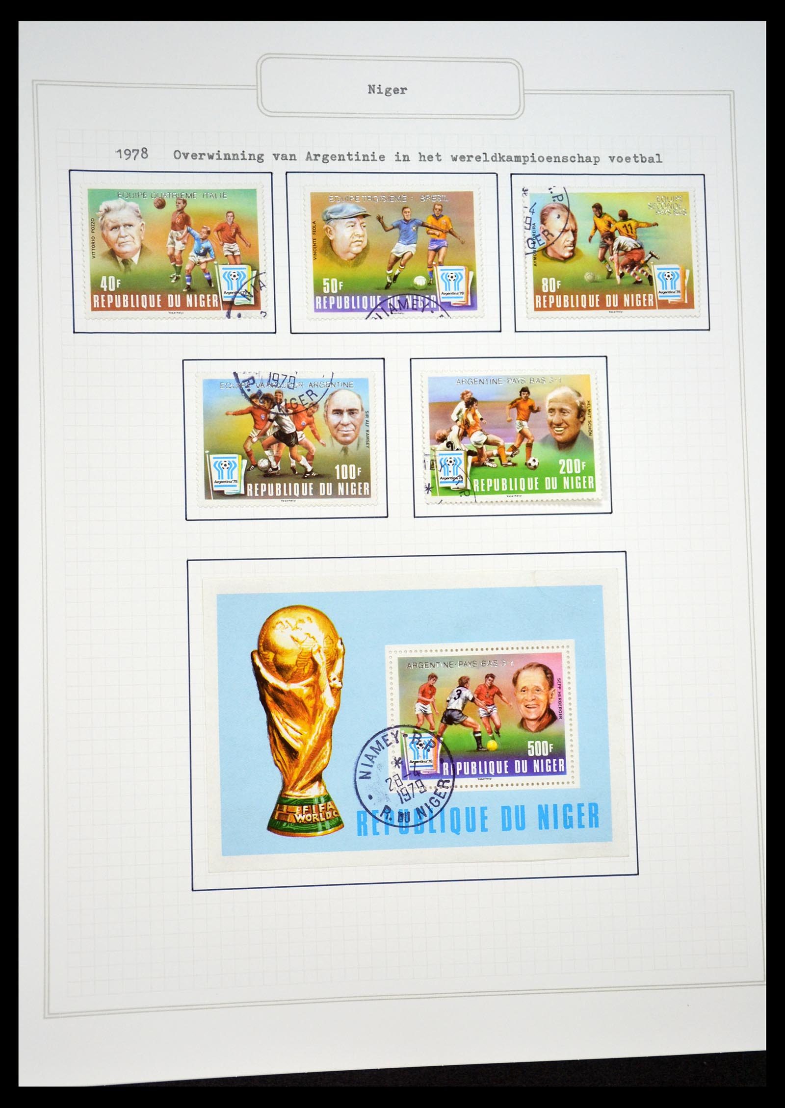 34460 0039 - Postzegelverzameling 34460 Motief Sport 1896-2018!