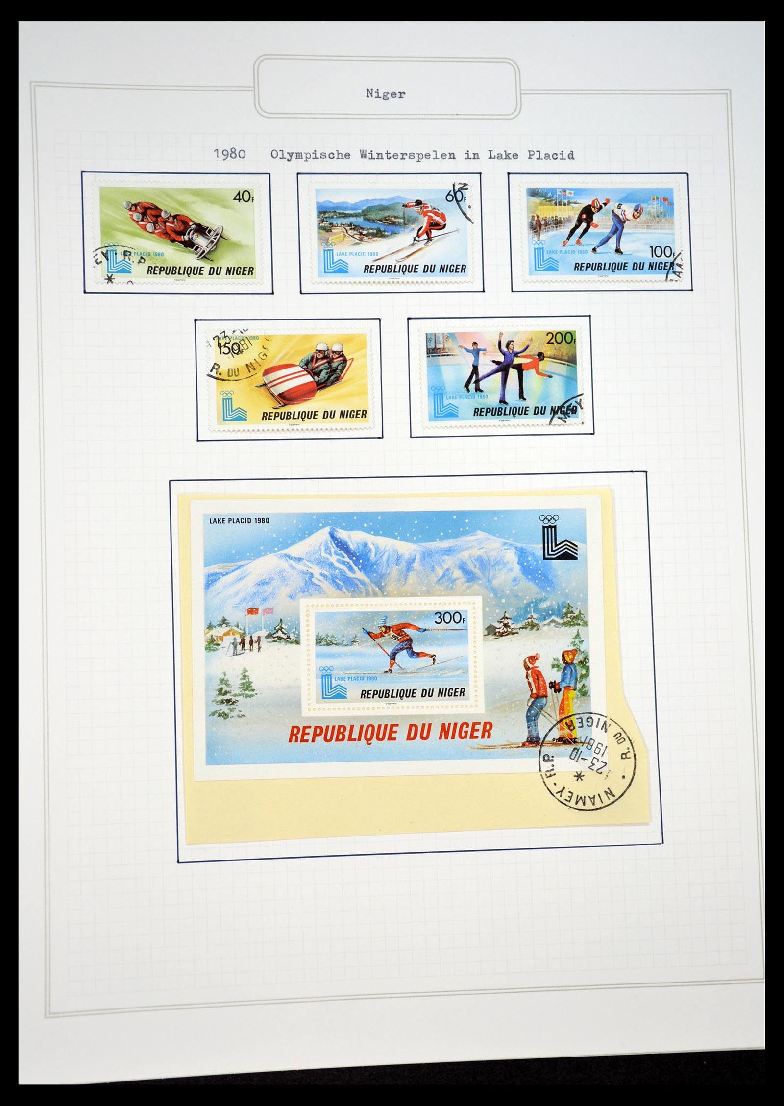 34460 0042 - Postzegelverzameling 34460 Motief Sport 1896-2018!